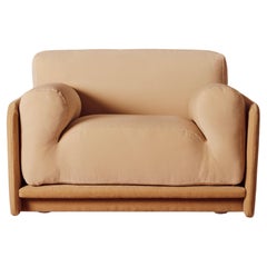 1970s Modernist Italian Framed Armchair