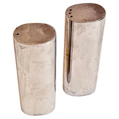 Vintage 1970s Modernist Italian Salt & Pepper Pots