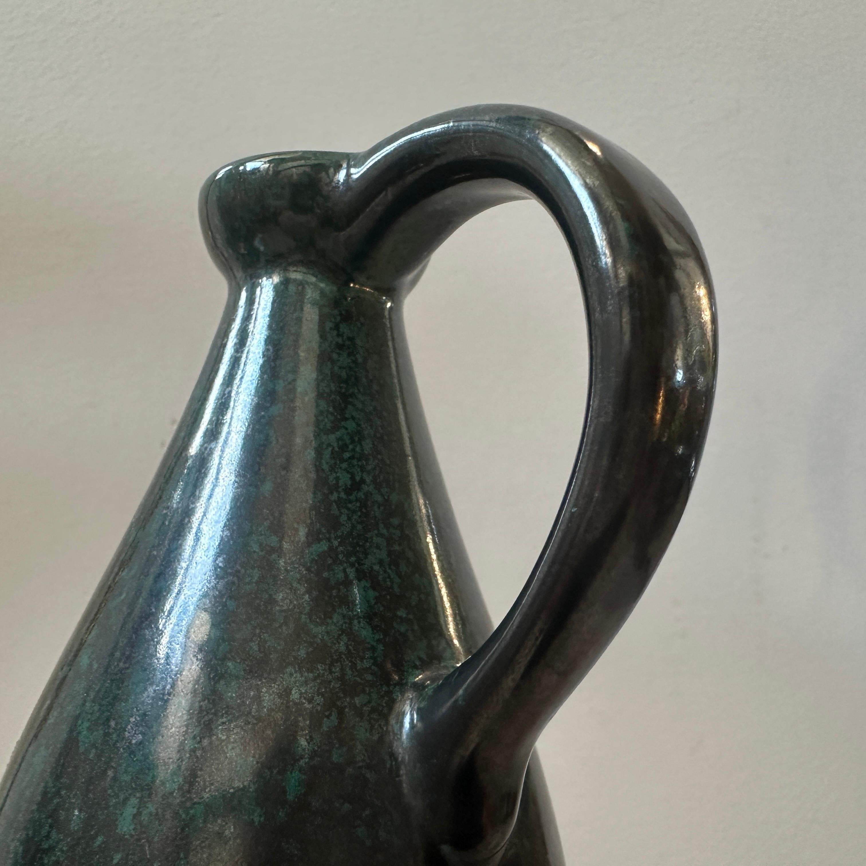 Vaso modernista anni '70 in ceramica Greene & Greene Greene & Greene, brocca tedesca in vendita 2