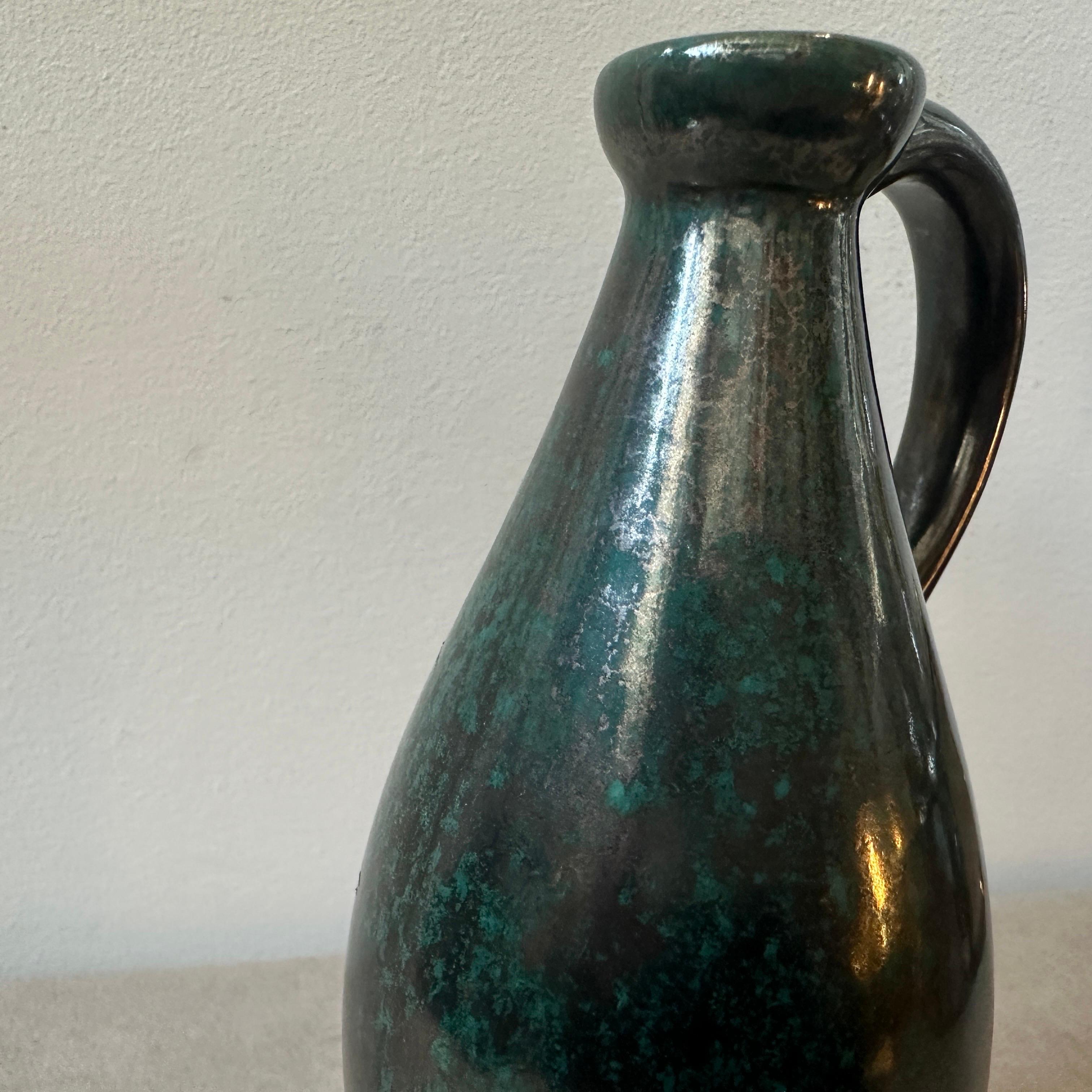 Tedesco Vaso modernista anni '70 in ceramica Greene & Greene Greene & Greene, brocca tedesca in vendita