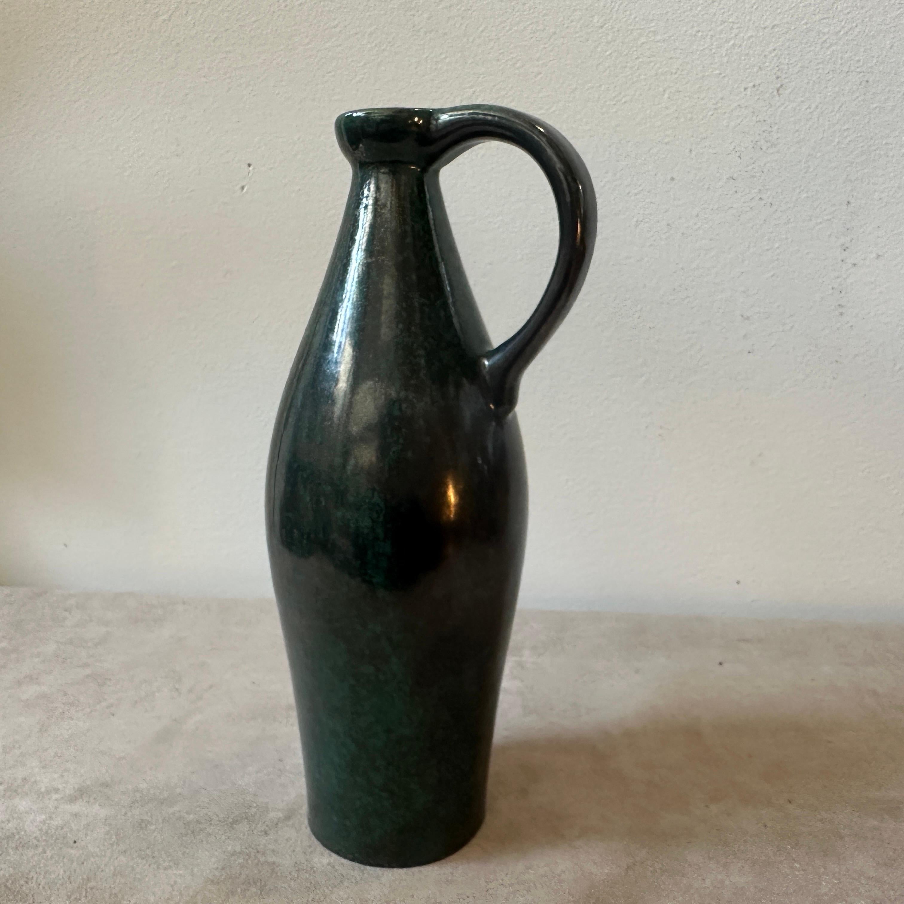Fatto a mano Vaso modernista anni '70 in ceramica Greene & Greene Greene & Greene, brocca tedesca in vendita
