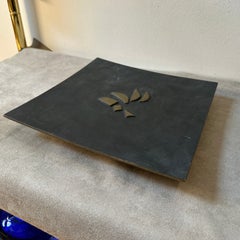 1970s Modernist Sculptural Bronze Centerpiece by Esa Fedrigolli for Esart