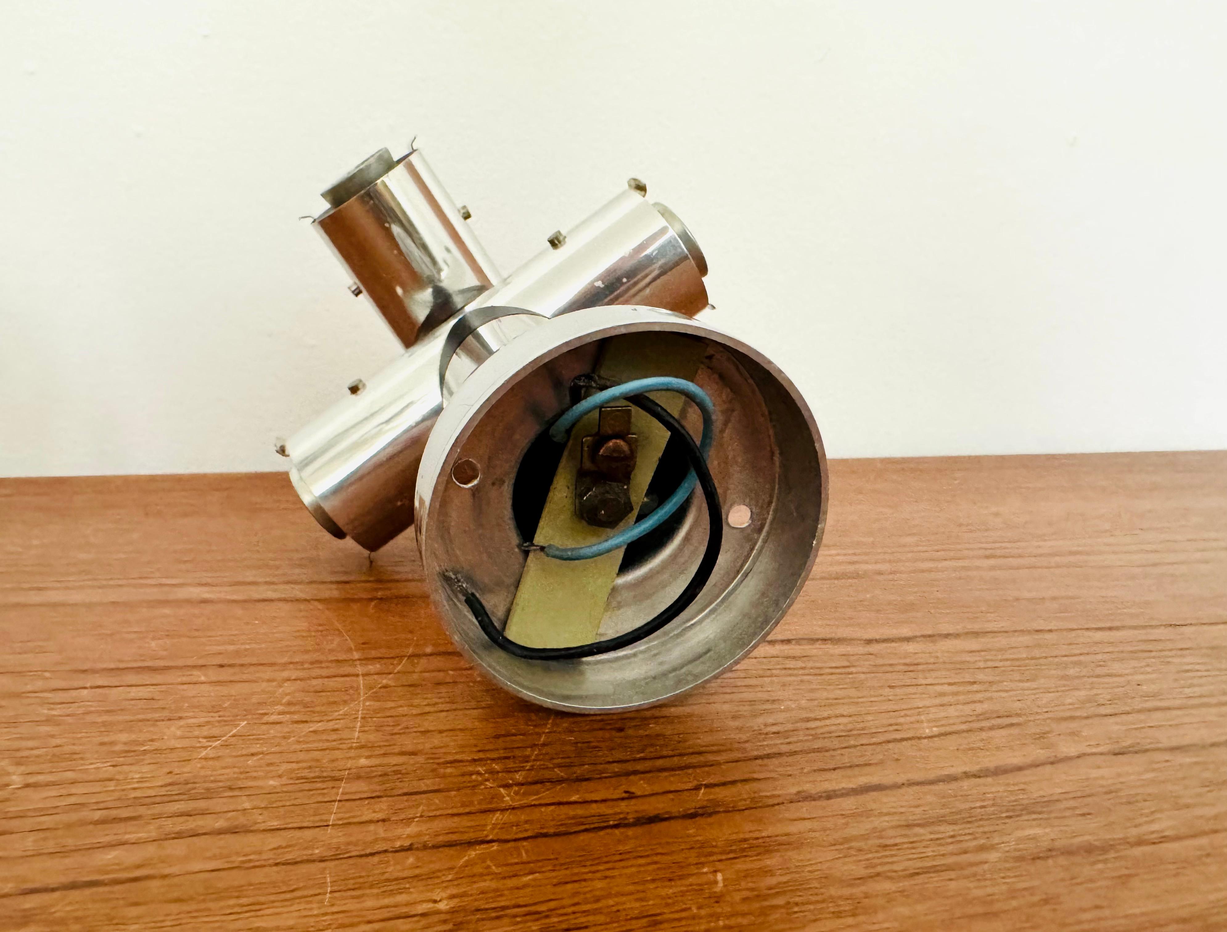 1970s Modernist Space Age Bubble Glass Flush Lamp by J.T. Kalmar For Sale 12