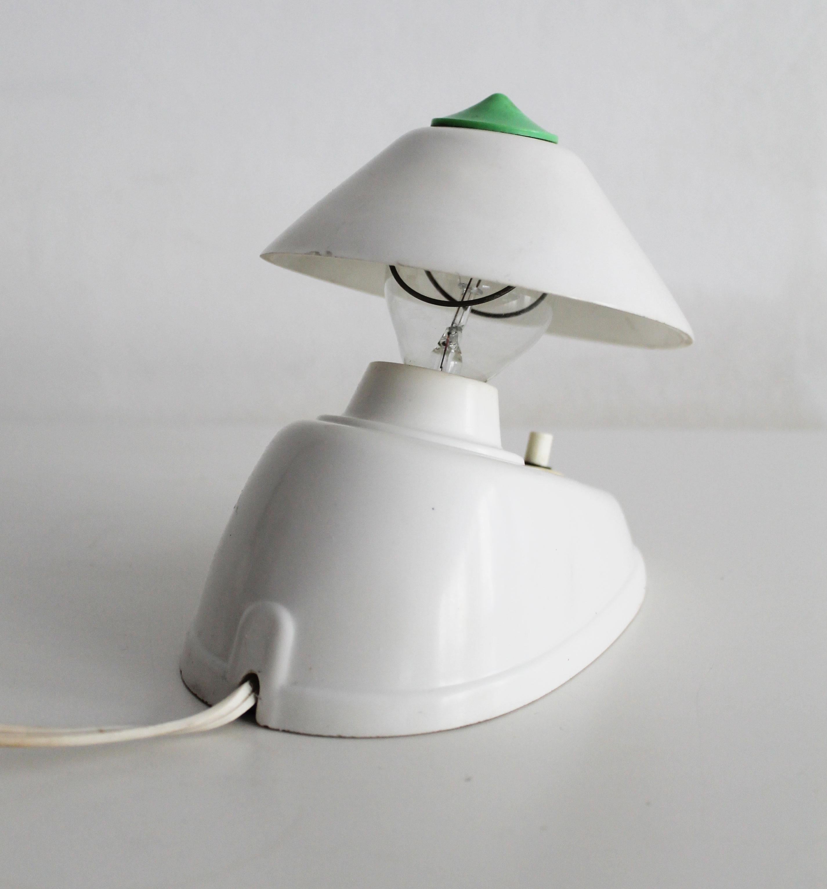 1970's Modernist Table/Wall Lamp by Elektrosvit Nove Zamky In Good Condition For Sale In Brno, CZ
