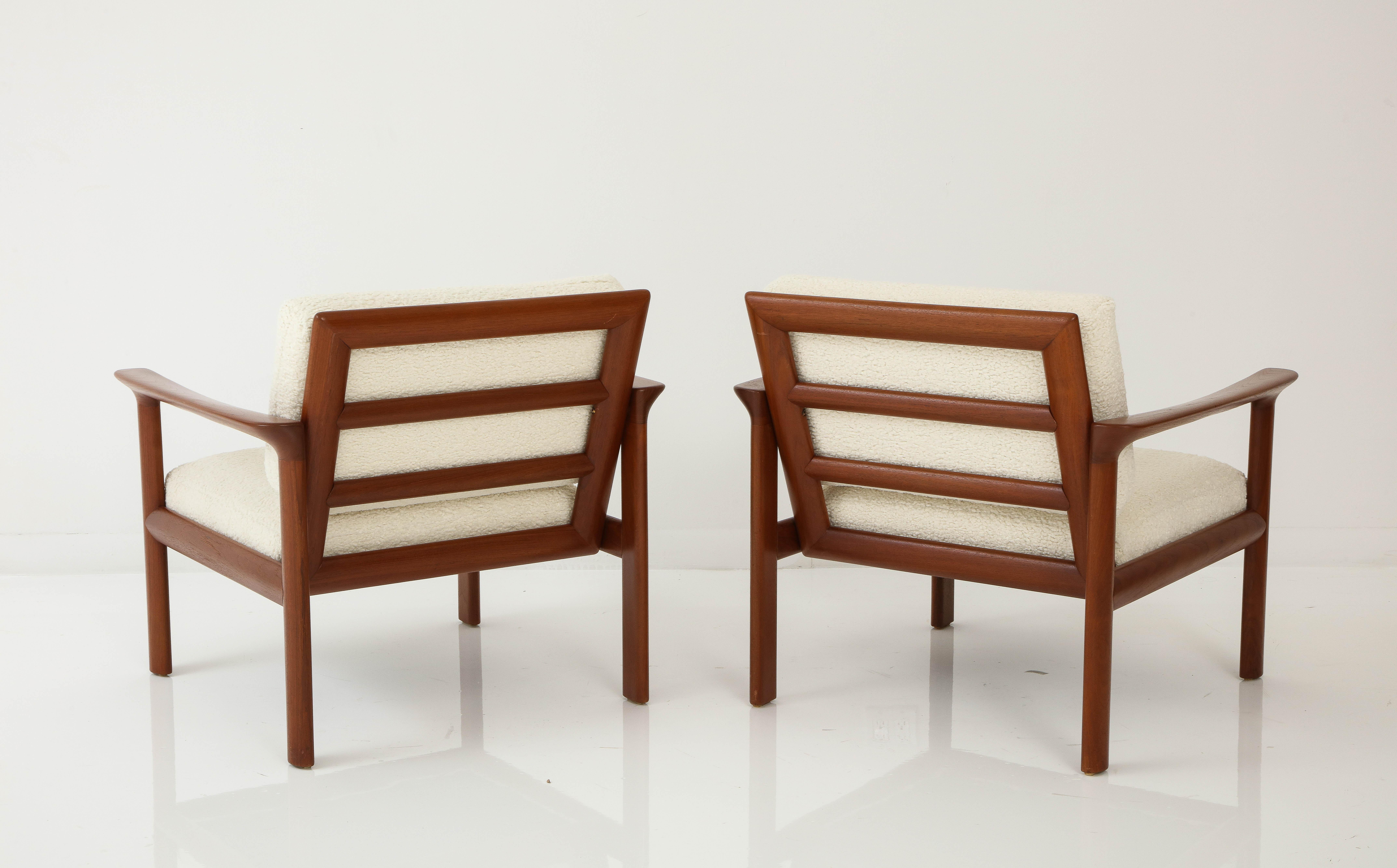 Modernistische dänische Sessel aus Teakholz von Sven Ellekaer aus den 1970er Jahren im Angebot 3