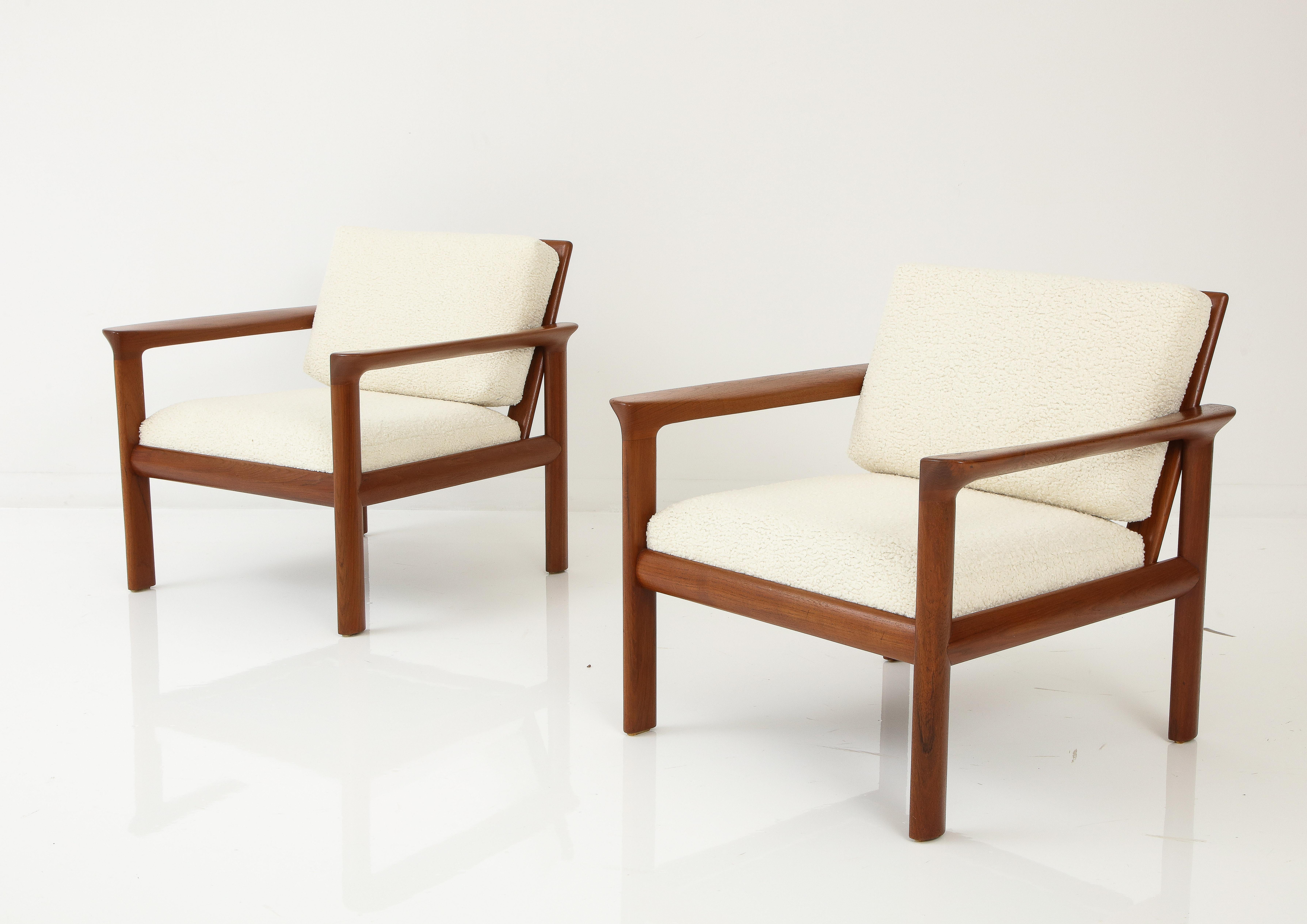 Modernistische dänische Sessel aus Teakholz von Sven Ellekaer aus den 1970er Jahren im Angebot 4