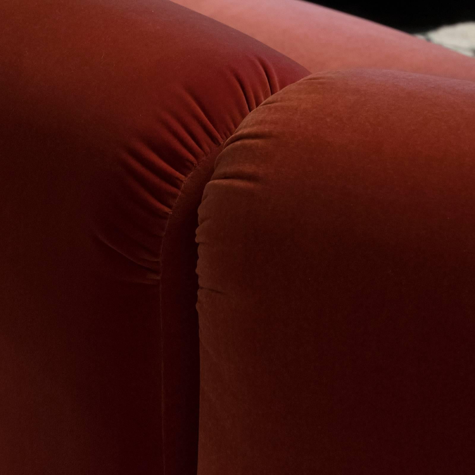 1970s Modular Curved Sofa 4