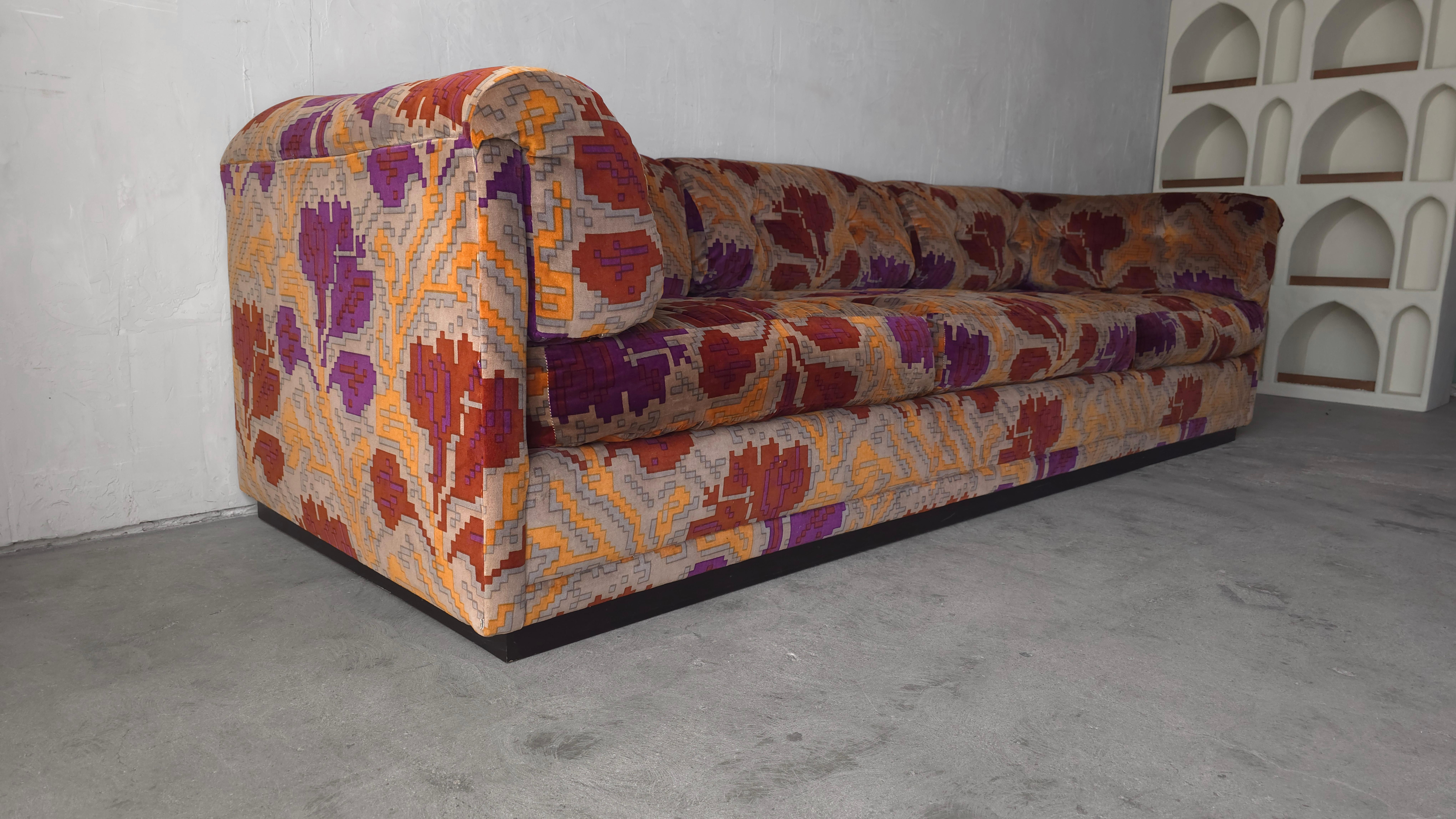 20th Century 1970's Modular Sectional Sofa by Directional For Sale