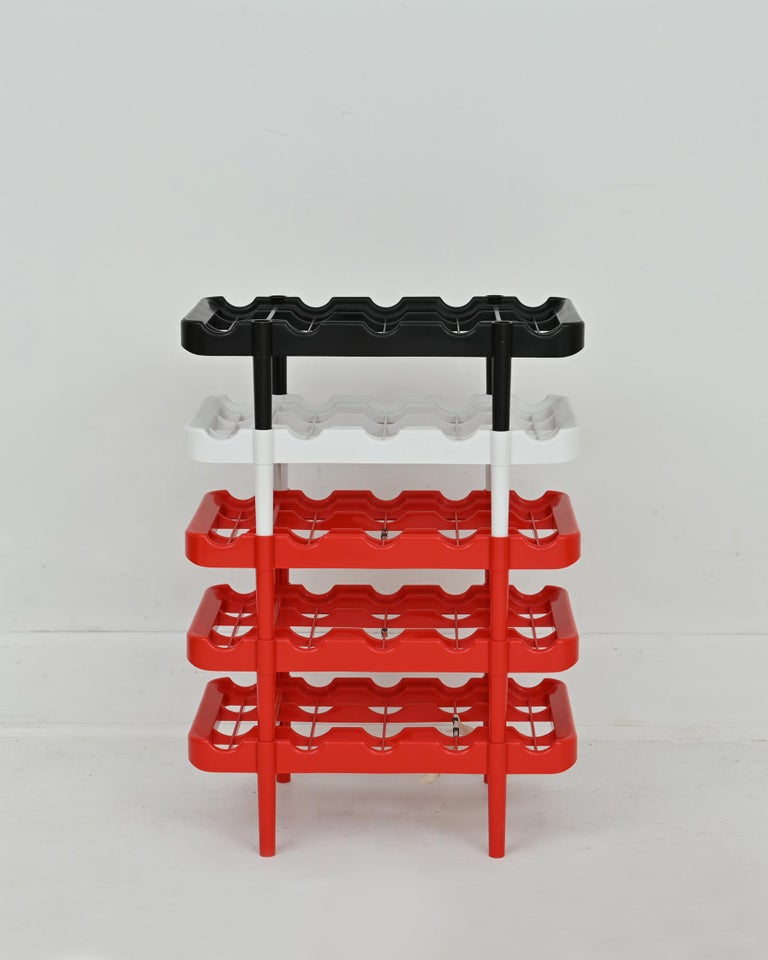 Stackable wine racks plastic best sale