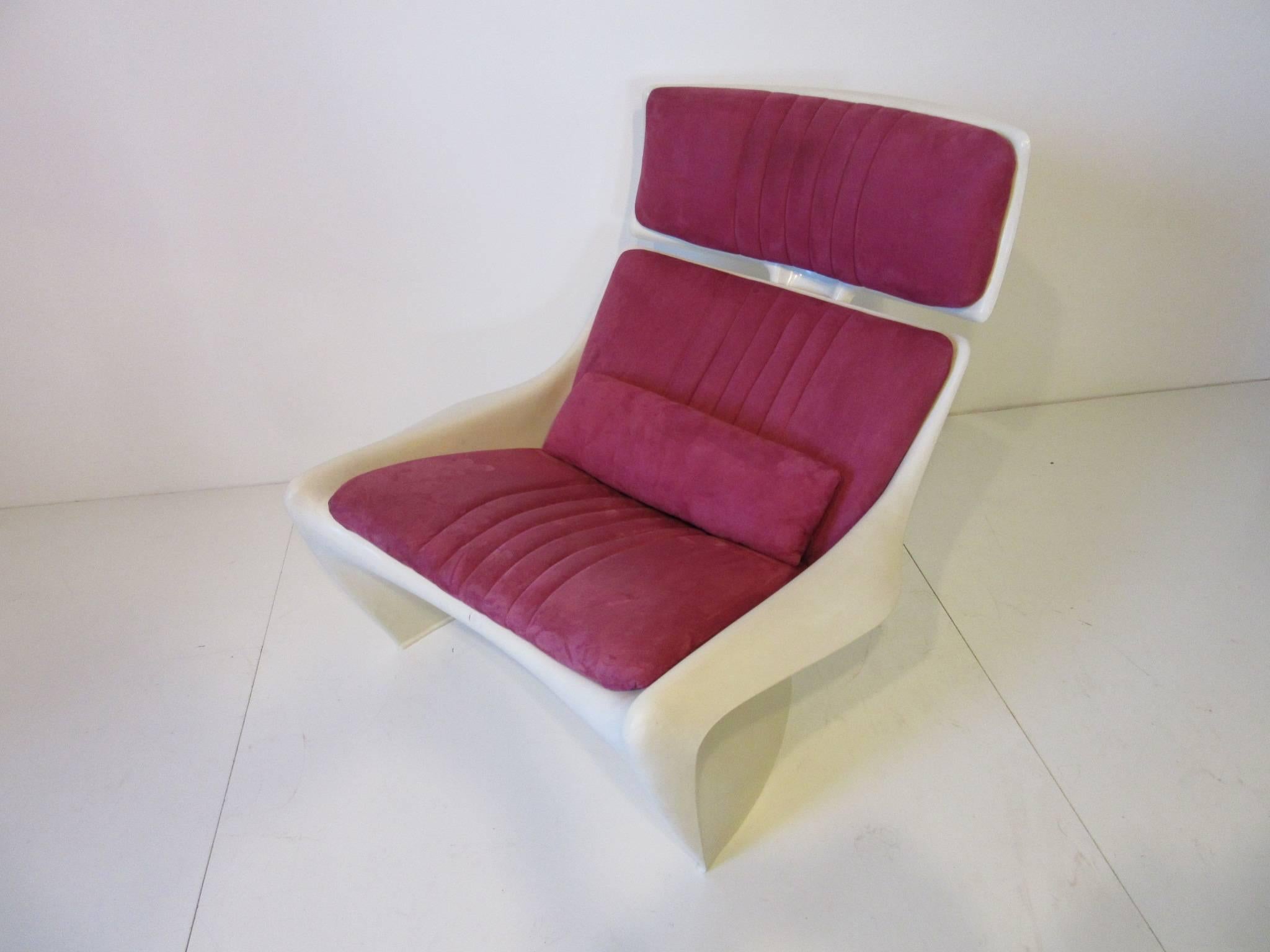 1970s Molded Meteor Lounge Chair by Steen Ostergaard, Denmark 5