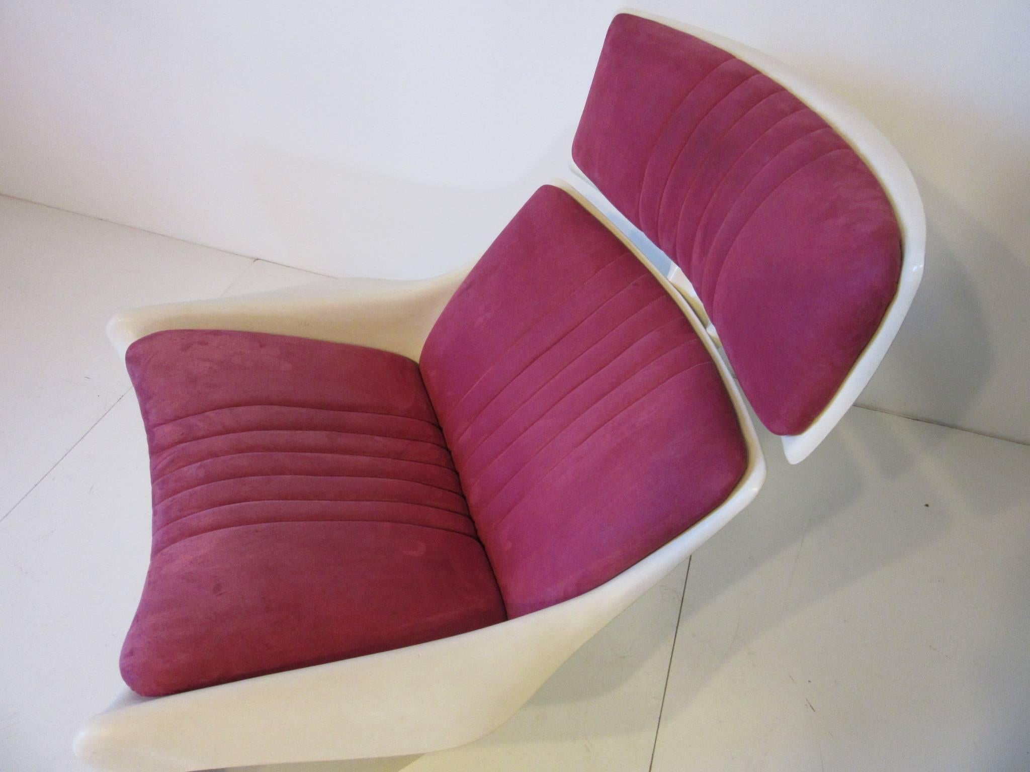 1970s Molded Meteor Lounge Chair by Steen Ostergaard, Denmark 2