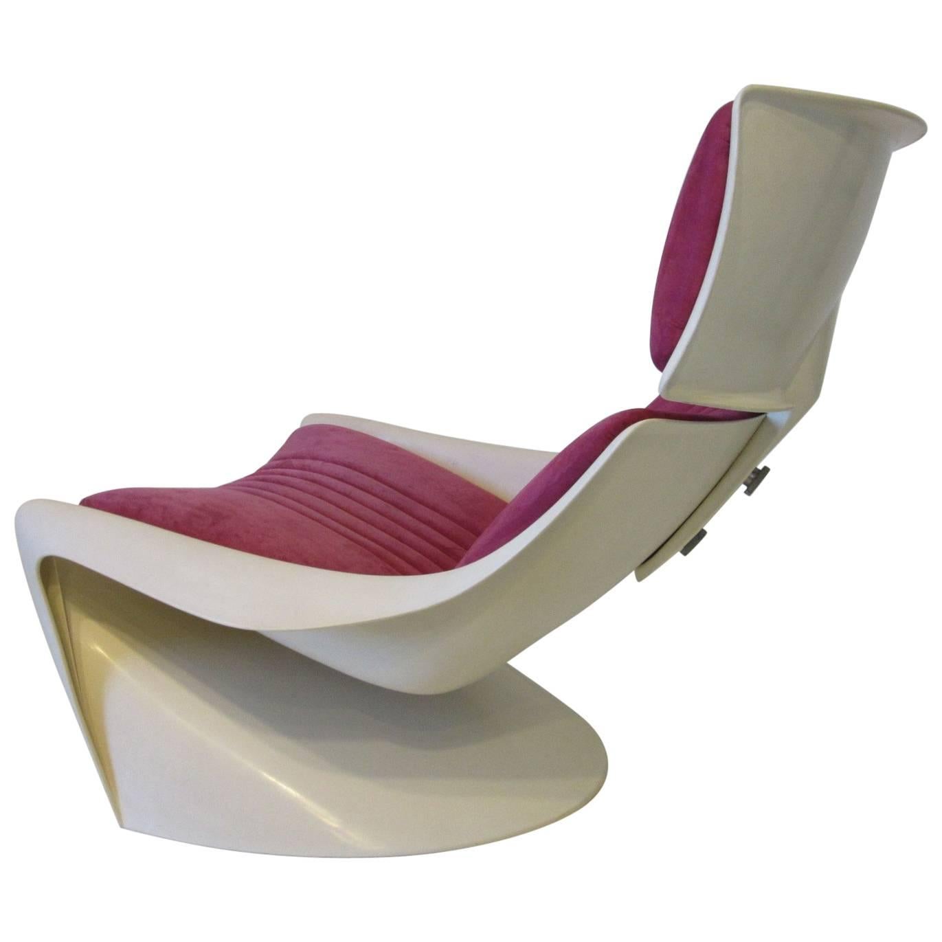 1970s Molded Meteor Lounge Chair by Steen Ostergaard, Denmark