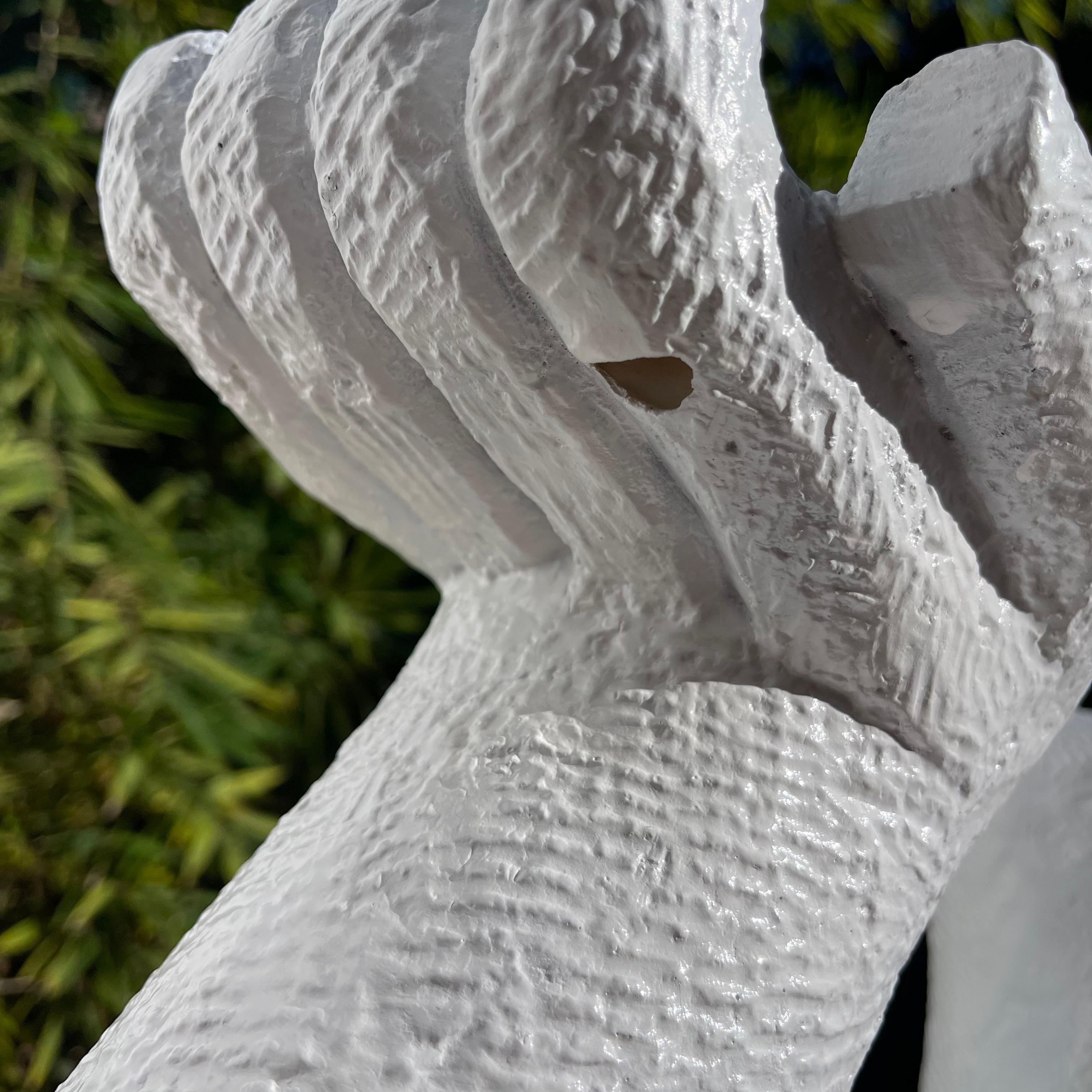 1970s Monkey Form Composite & Glass Console Sofa Table en vente 2