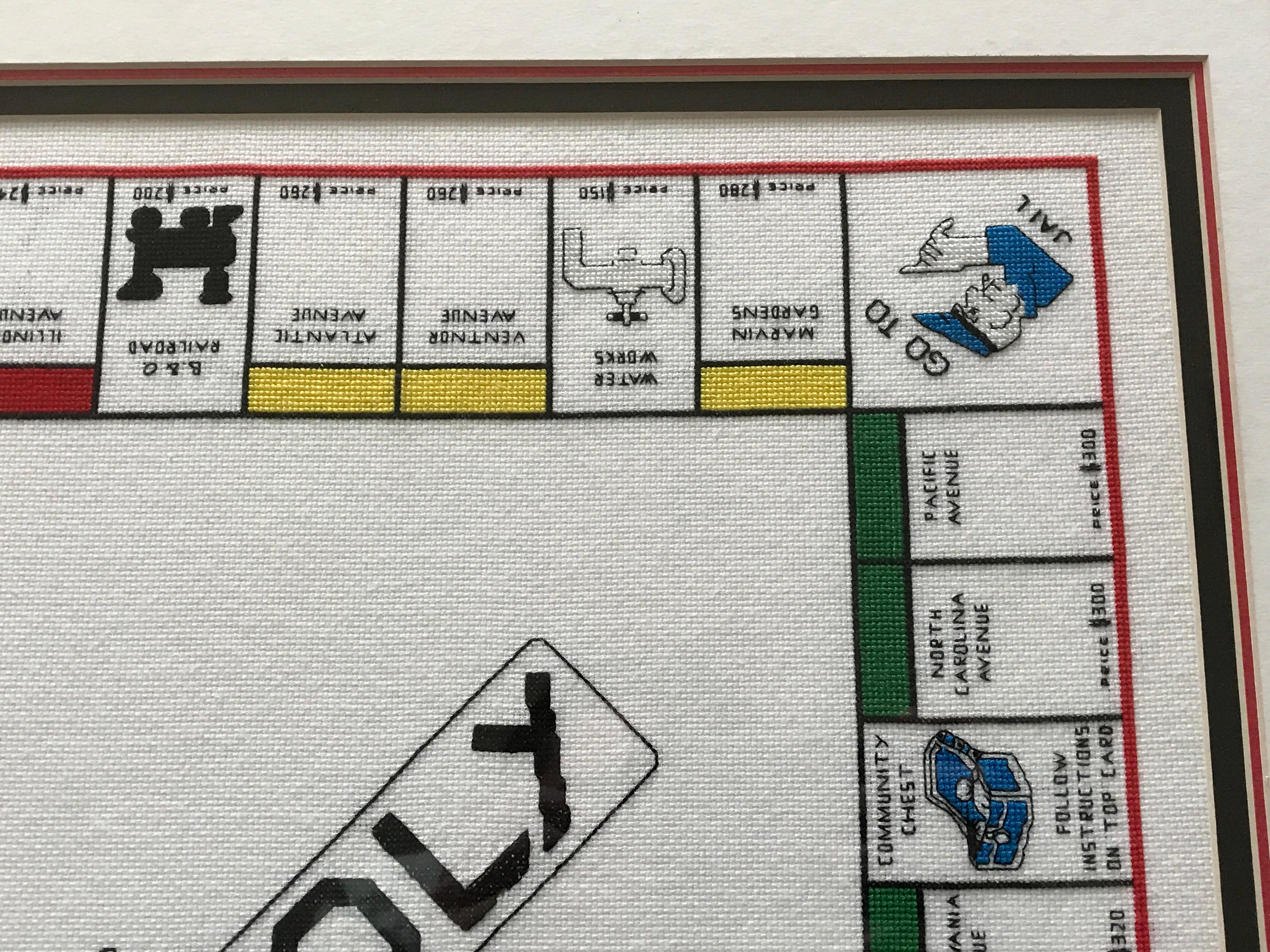 monopoly board frame