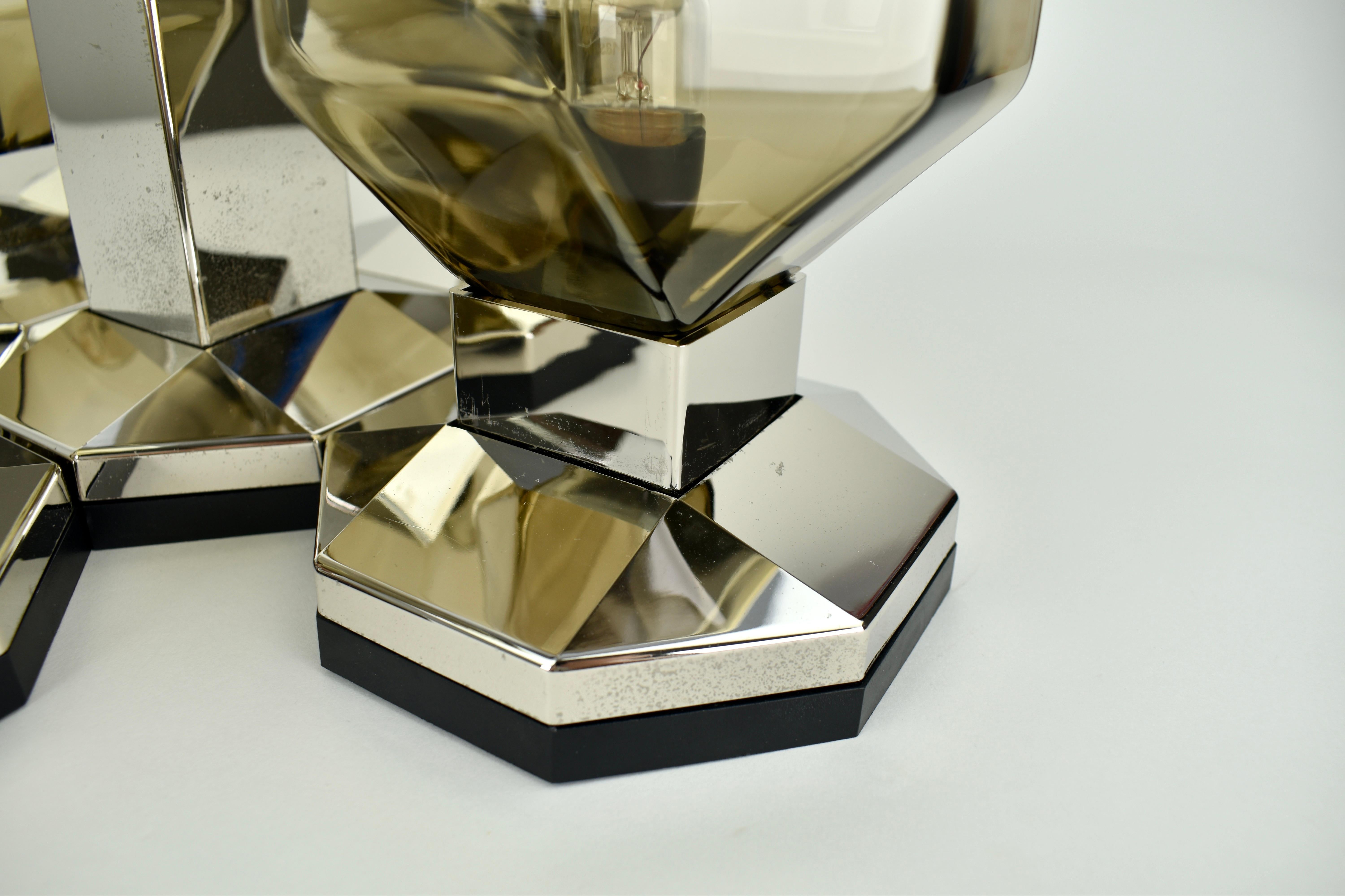 Motoko Ishii Modular Flush Mount degli anni '70 per Staff Leuchten in vendita 4