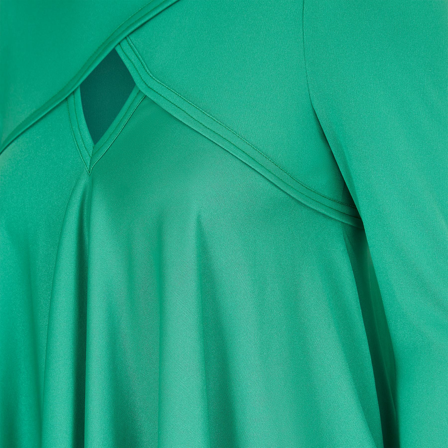 green handkerchief dress