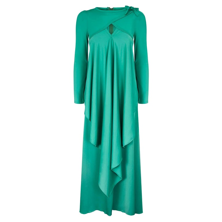 green emerald velvet dress Current Mood Off The Shoulder Handkerchief Velvet Mini Dress