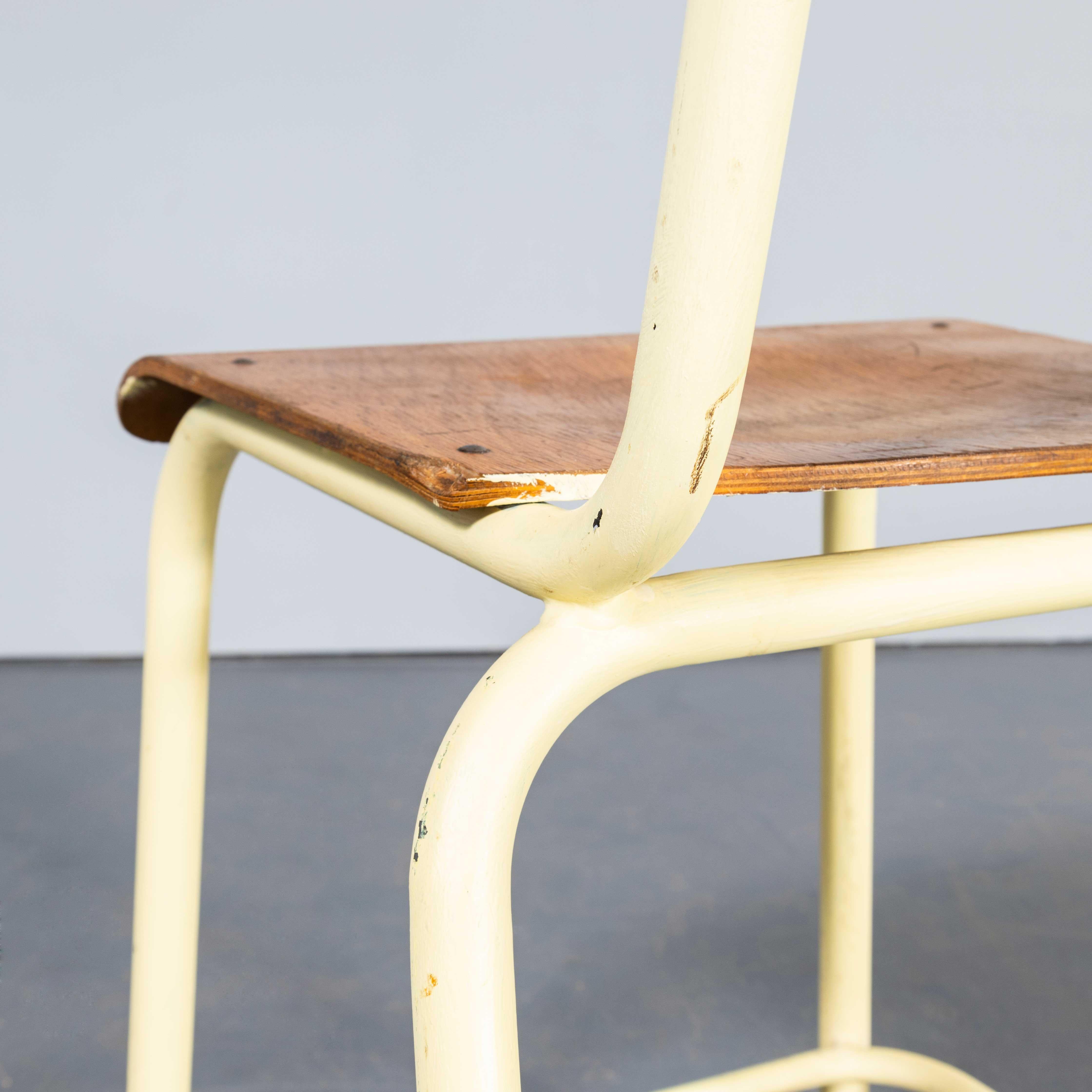 1970's Mullca High Laboratory Yellow Dining Chairs - Bar Stools - Set Of Three 2