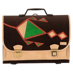 Vintage 1970s Munari School Bag