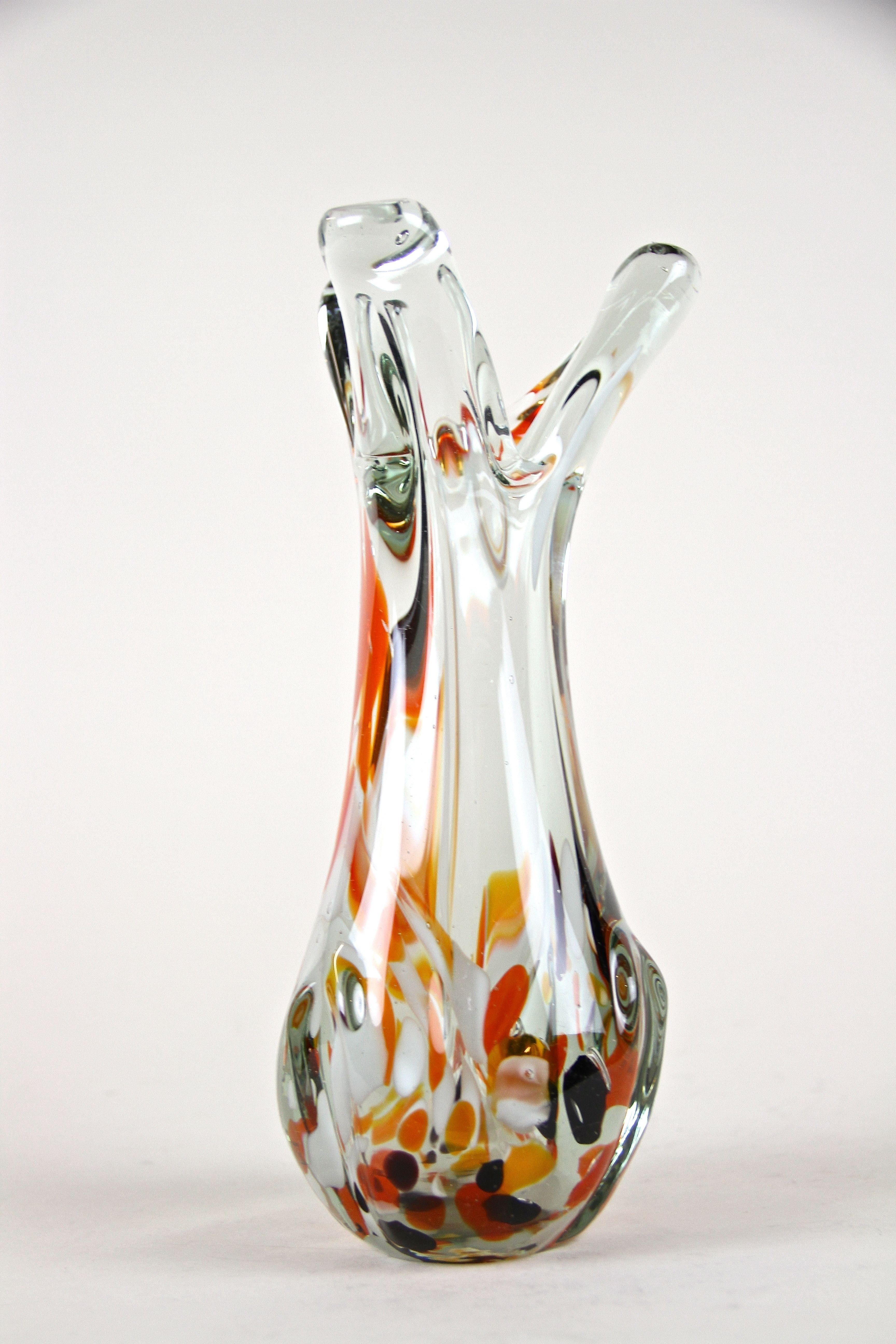 1970s glass vases