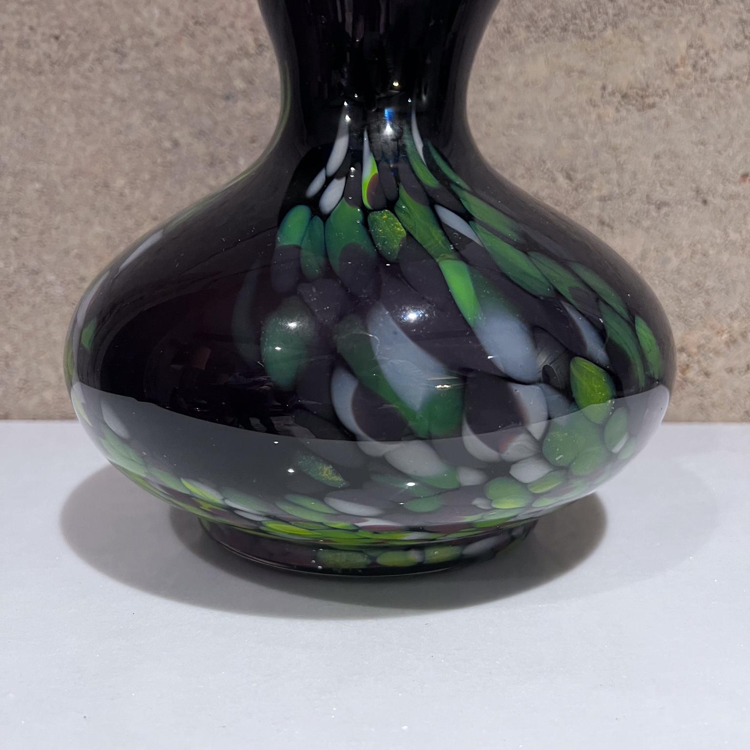 1970s Murano Confetti Art Glass Vase Italy For Sale 2