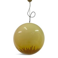 1970s Murano Glass Ball Pendant by La Murrina