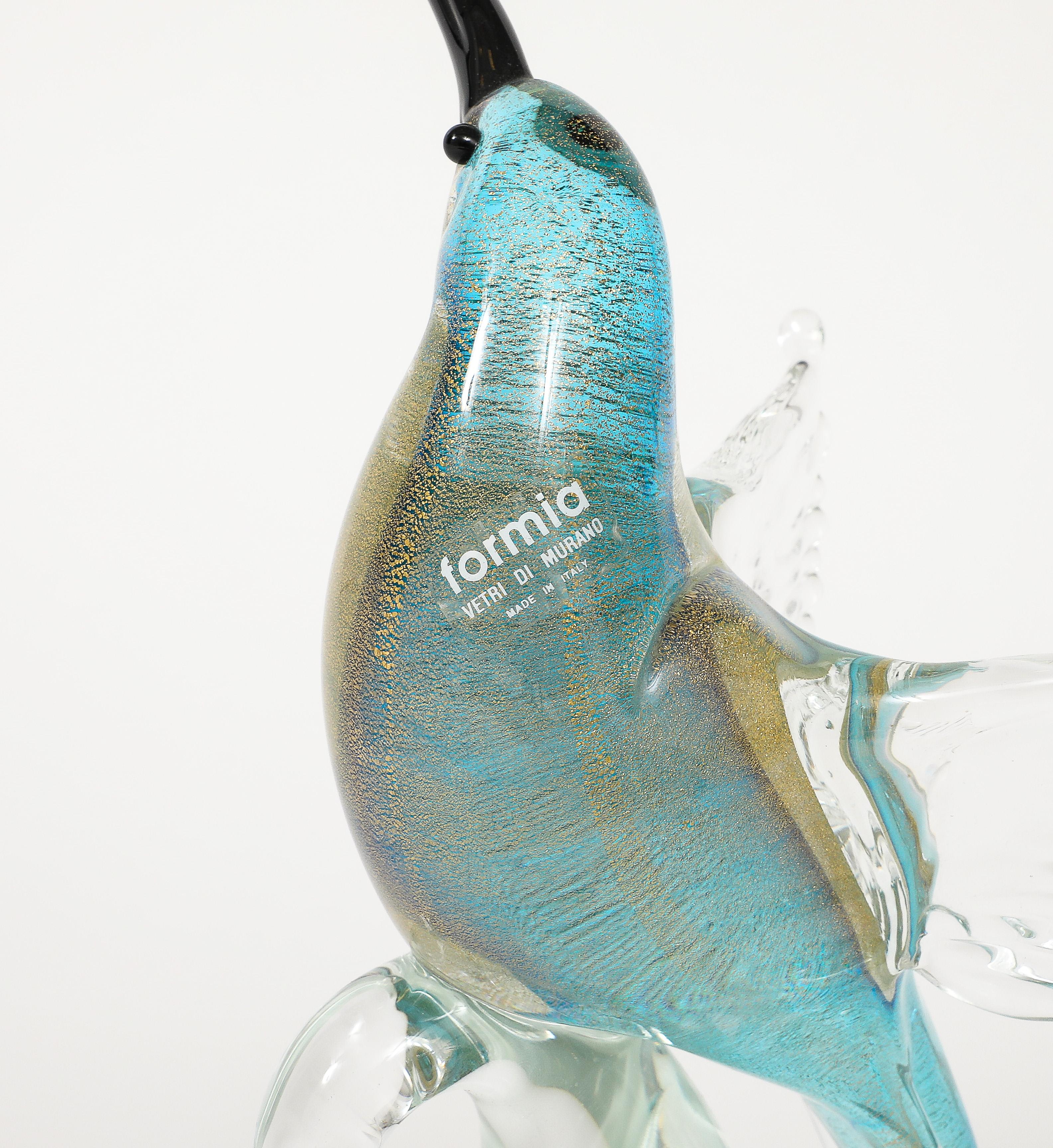 1970's Murano Glass Birds Sculptures 6