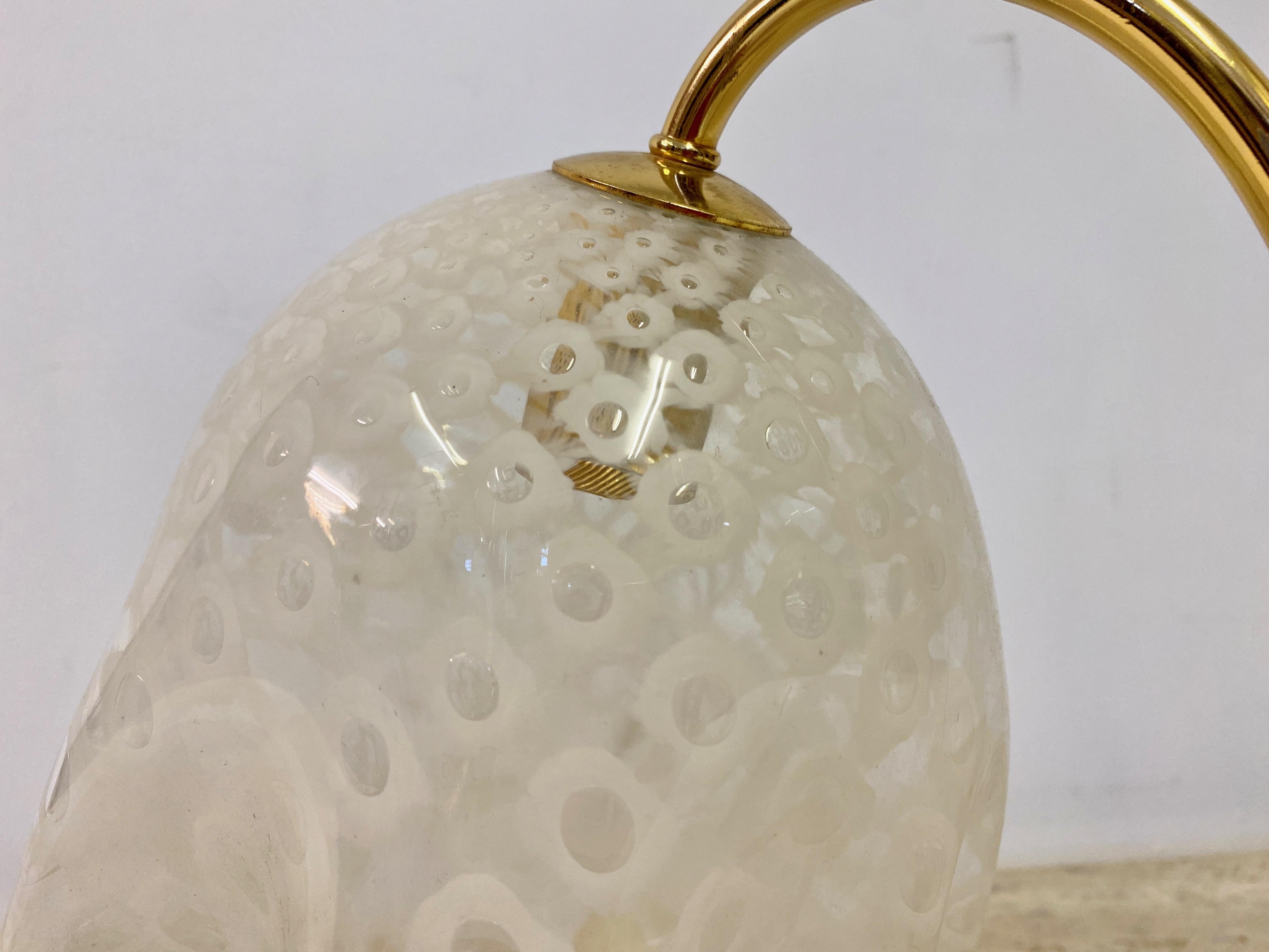 1970s Murano Glass Handkerchief Table Lamp 6