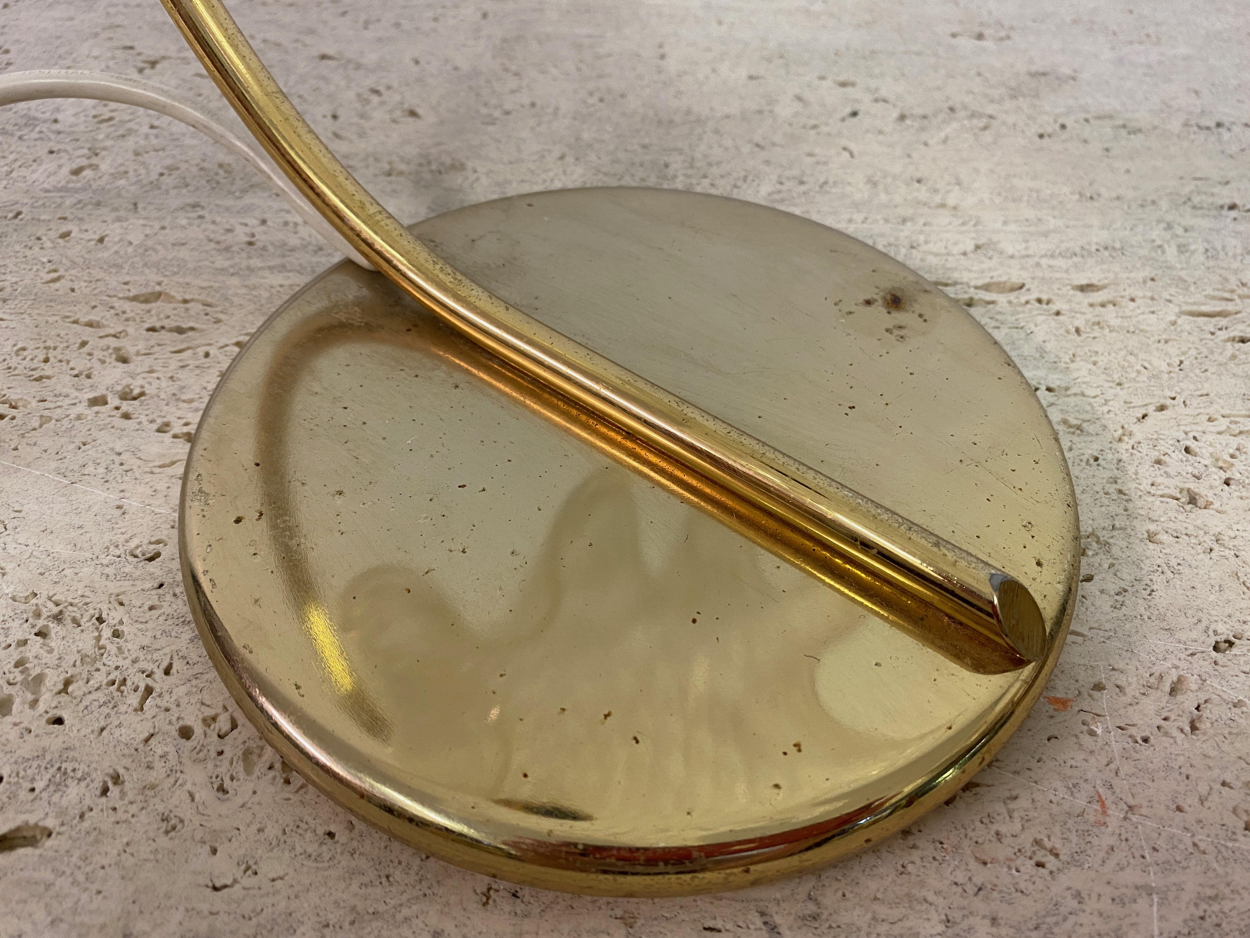 20th Century 1970s Murano Glass Handkerchief Table Lamp