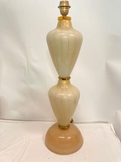 1970's Murano glass lamps attributed to Veronése