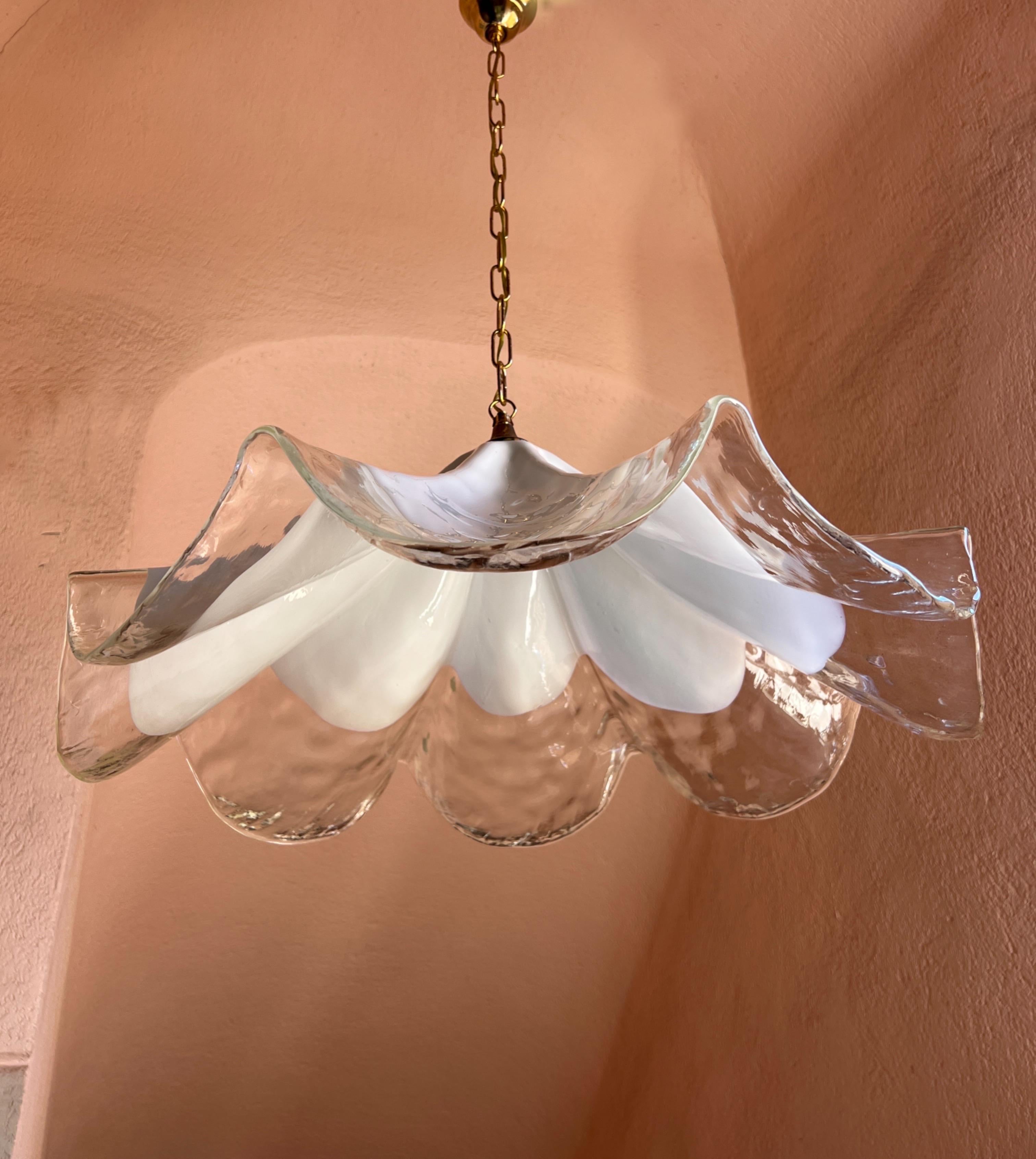 Lampada in vetro di Murano degli anni '70 di La Murrina, 1970 in vendita 2