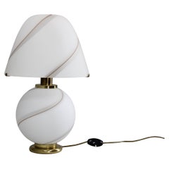 1970s Murano Glass Table Lamp, Italy