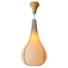 1970s Murano Glass Teardrop Pendant Light, Italy