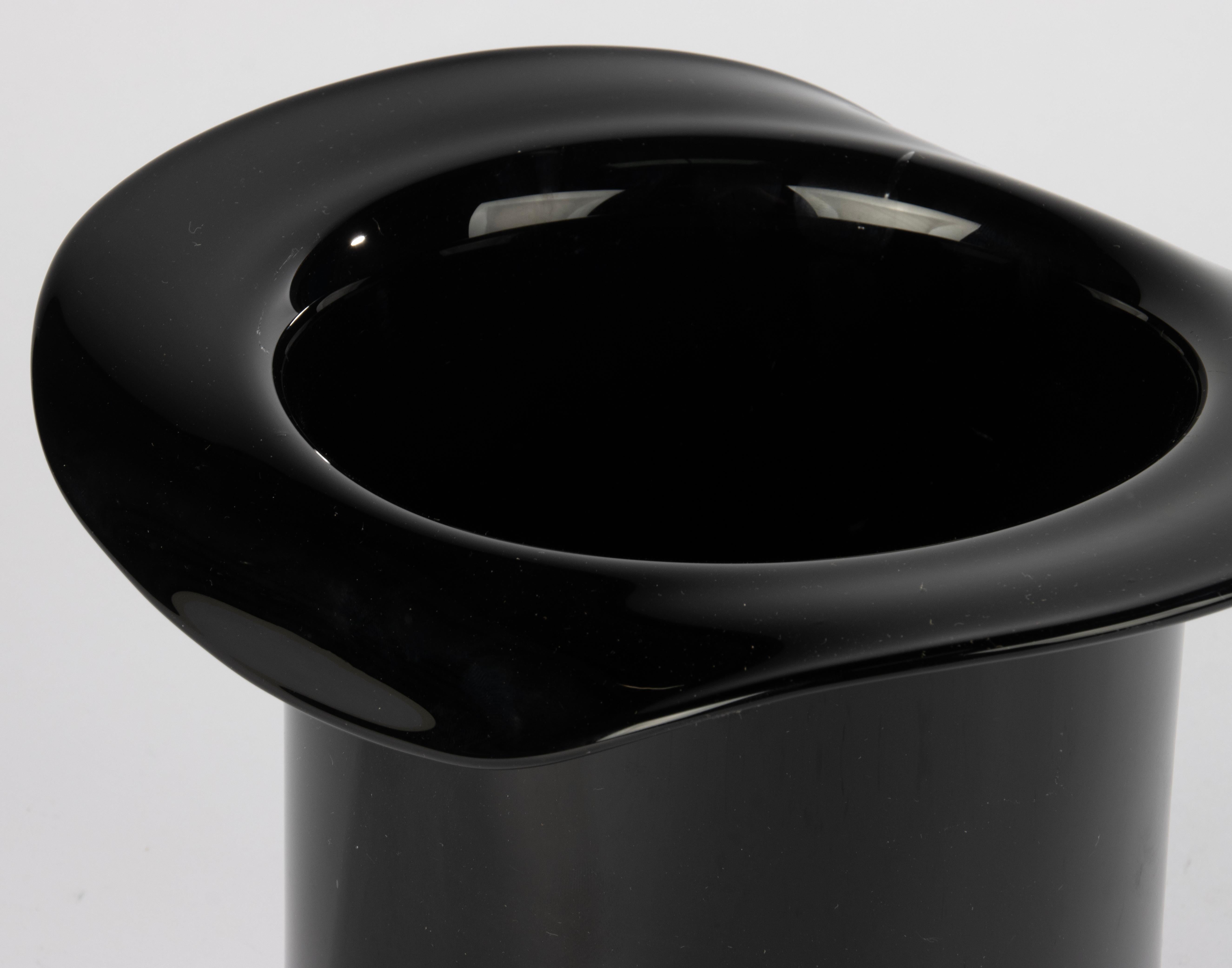 1970's Murano Glass Wine Cooler - Shaped as Top Hat (Italienisch) im Angebot