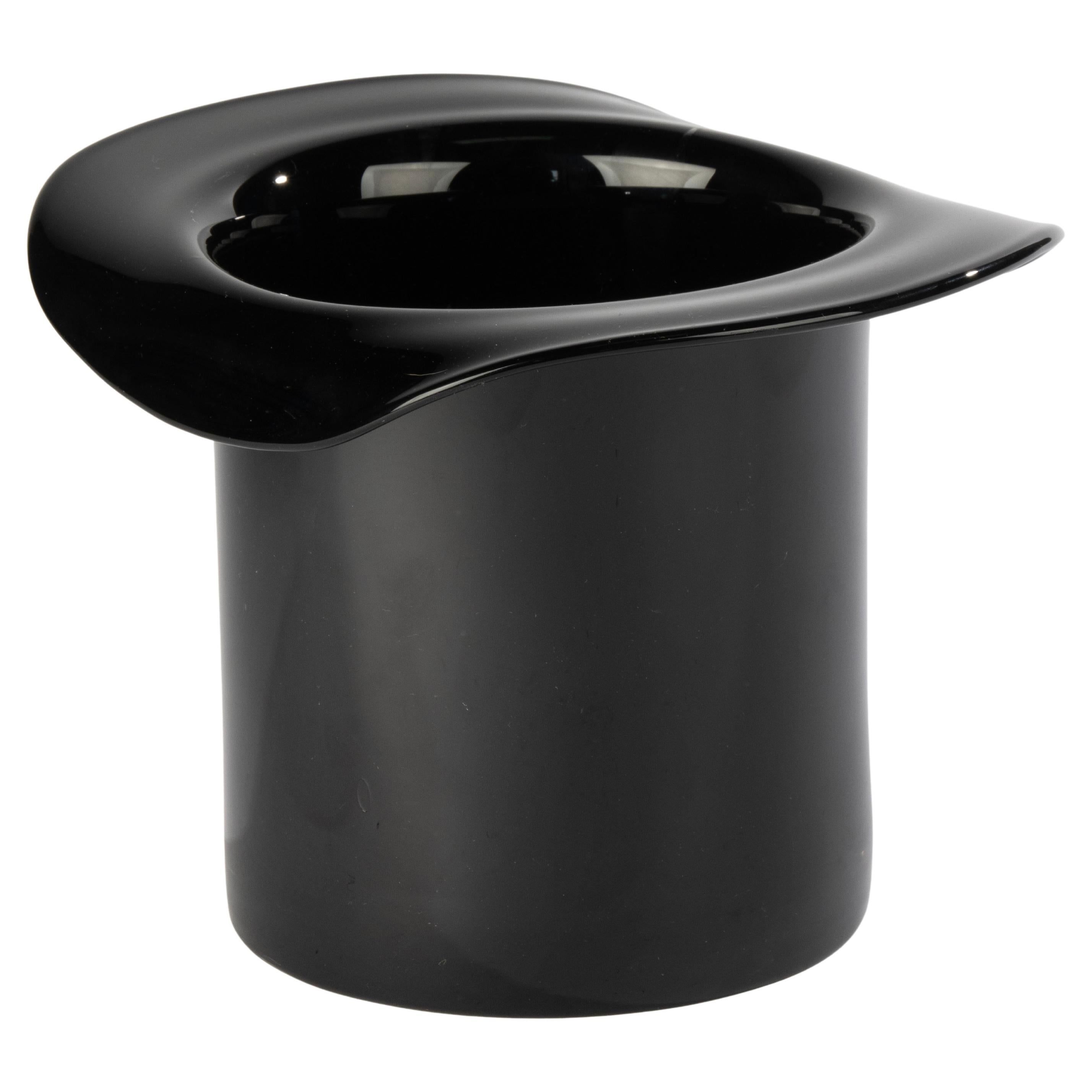 1970's Murano Glass Wine Cooler - Shaped as Top Hat im Angebot