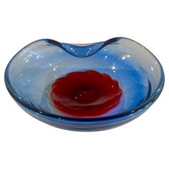 1970's Murano Italy Freeform Catch it all Bowl