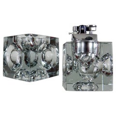 1970's Murano Lighter and Ashtray