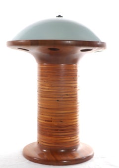 Tischlampe in Pilzform aus den 1970er Jahren