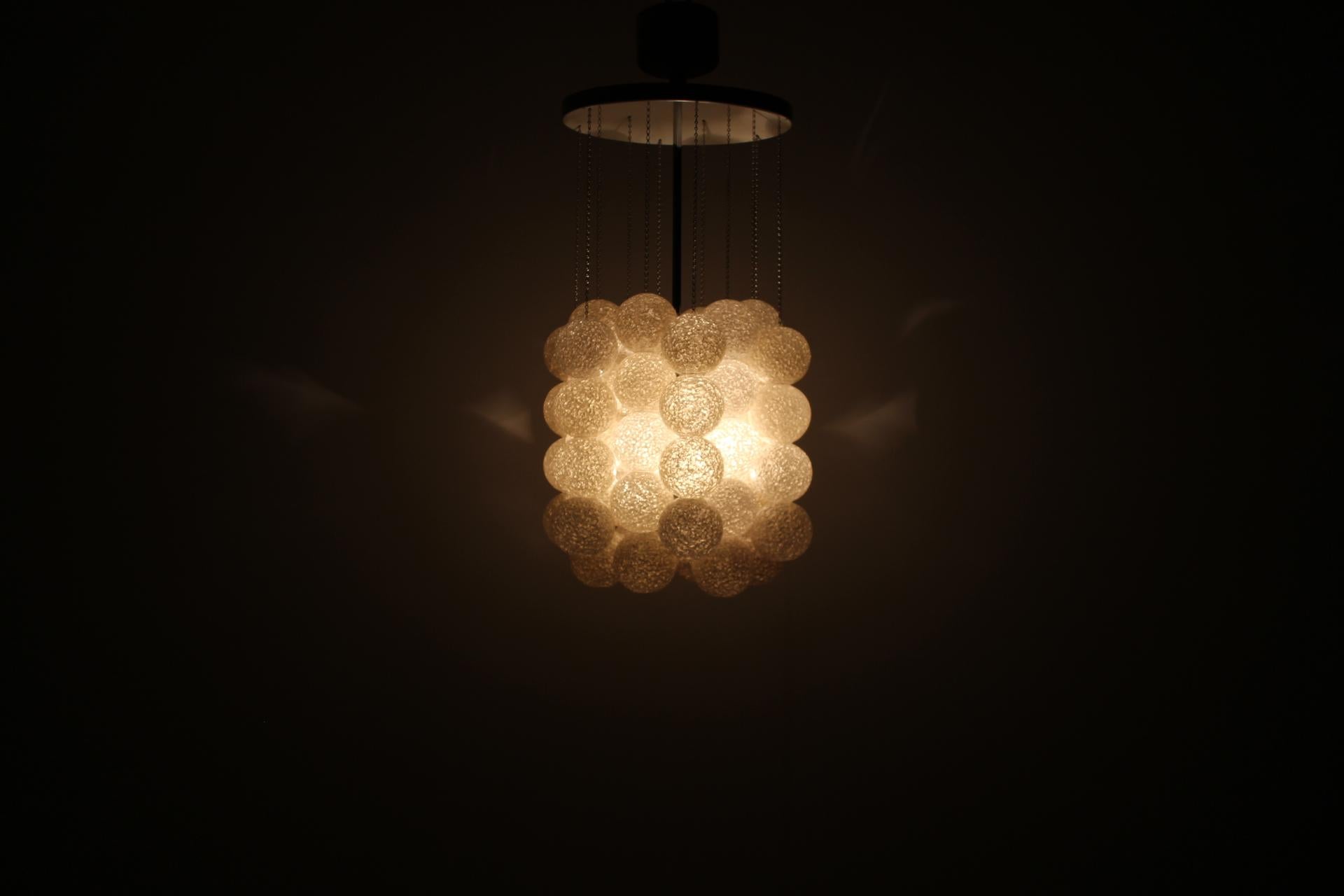 Fine XX secolo Lampada a sospensione Napako 