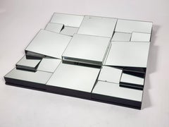 Espejo inclinado Neal Small Iconic de los años 70 Modelo 19-951, EE.UU.