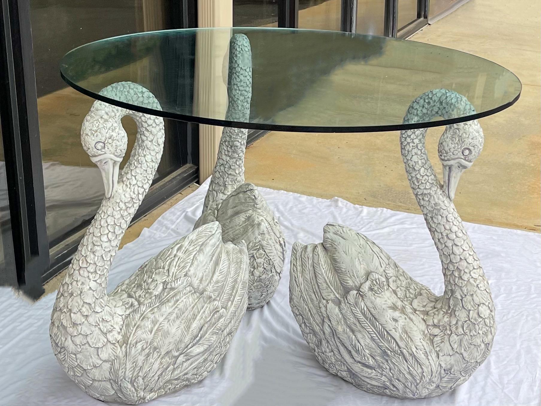 swan dining table