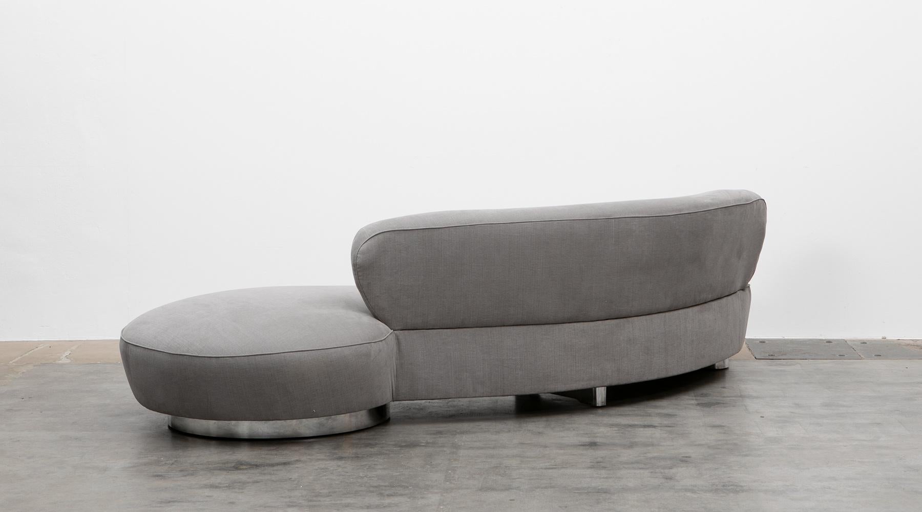 1970s New Upholstery Sofa by Vladimir Kagan 2