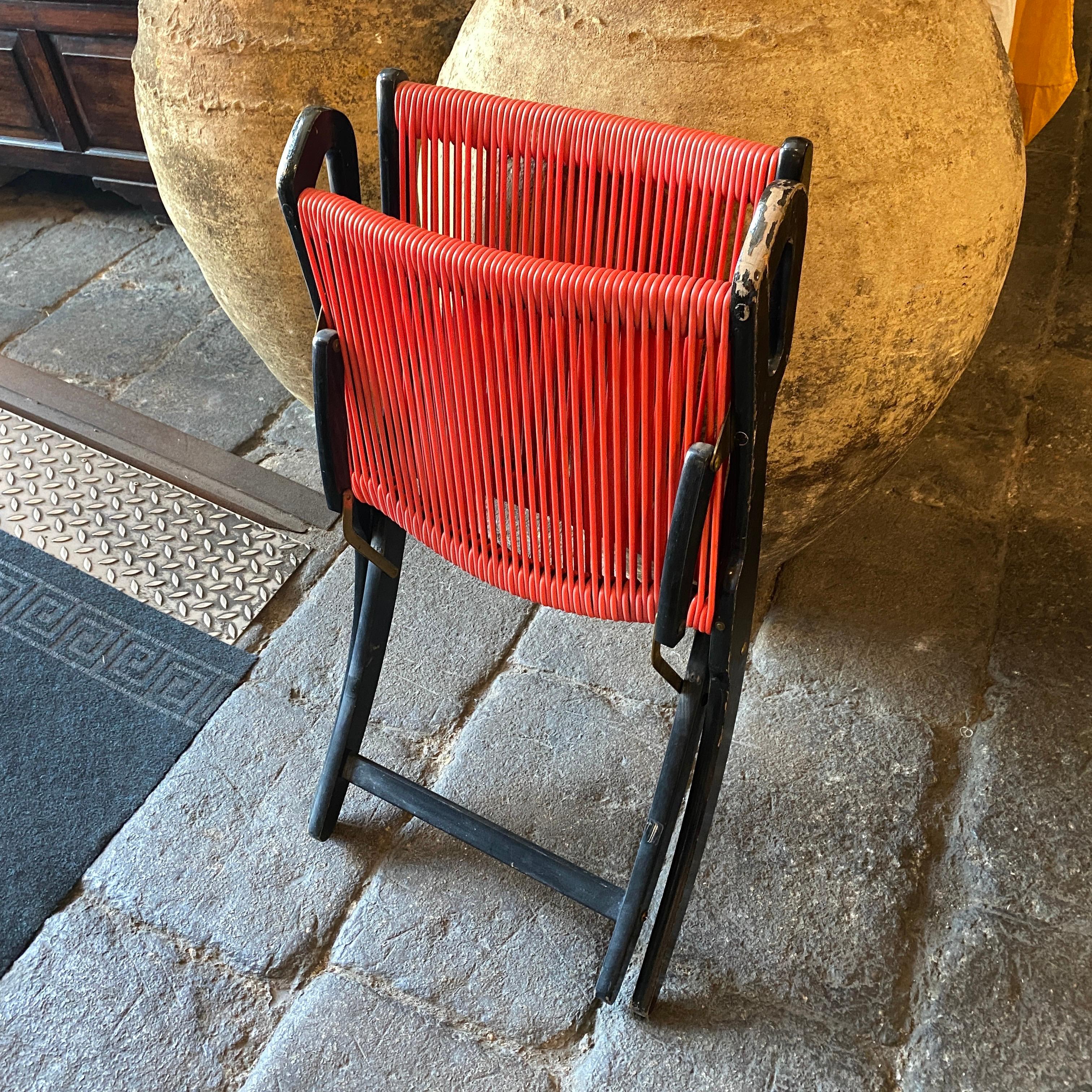 1970s Ninfea Folding Armchair by Giò Ponti for Reguitti For Sale 4