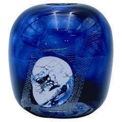 1970er Jahre Norwegisches Kunstglas von Benny Motzfeldt (1909-1996) für PLUS Norway
