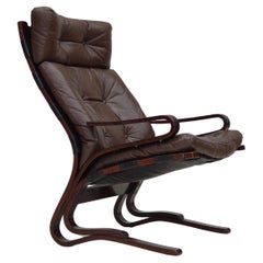 1970s, Norwegian design by Erde & Nordhal Solheim, lounge chair, model "Kengu".