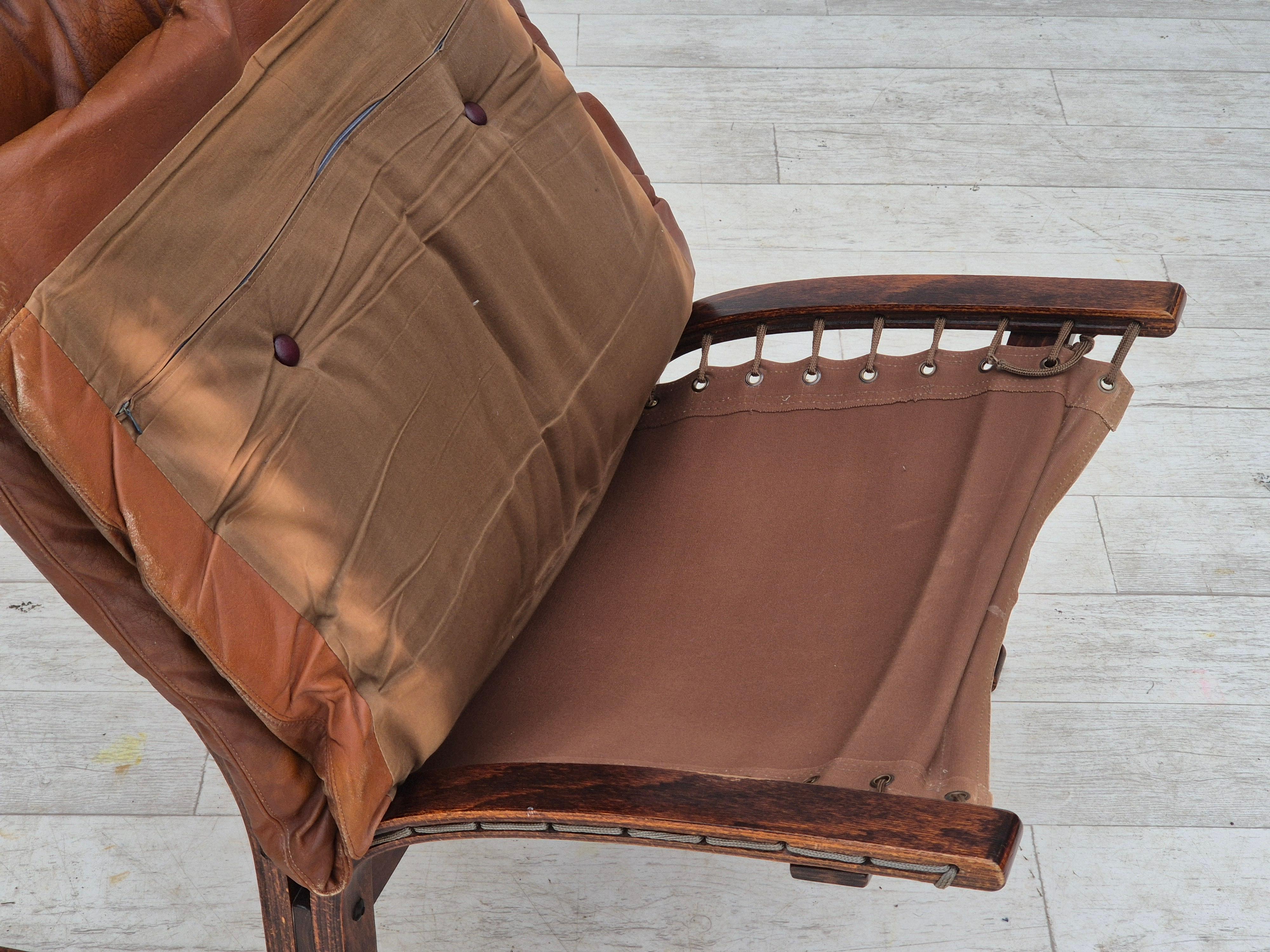 1970, design norvégien d'Ingmar Relling, modèle « Siesta » pour Westnofa, original 10