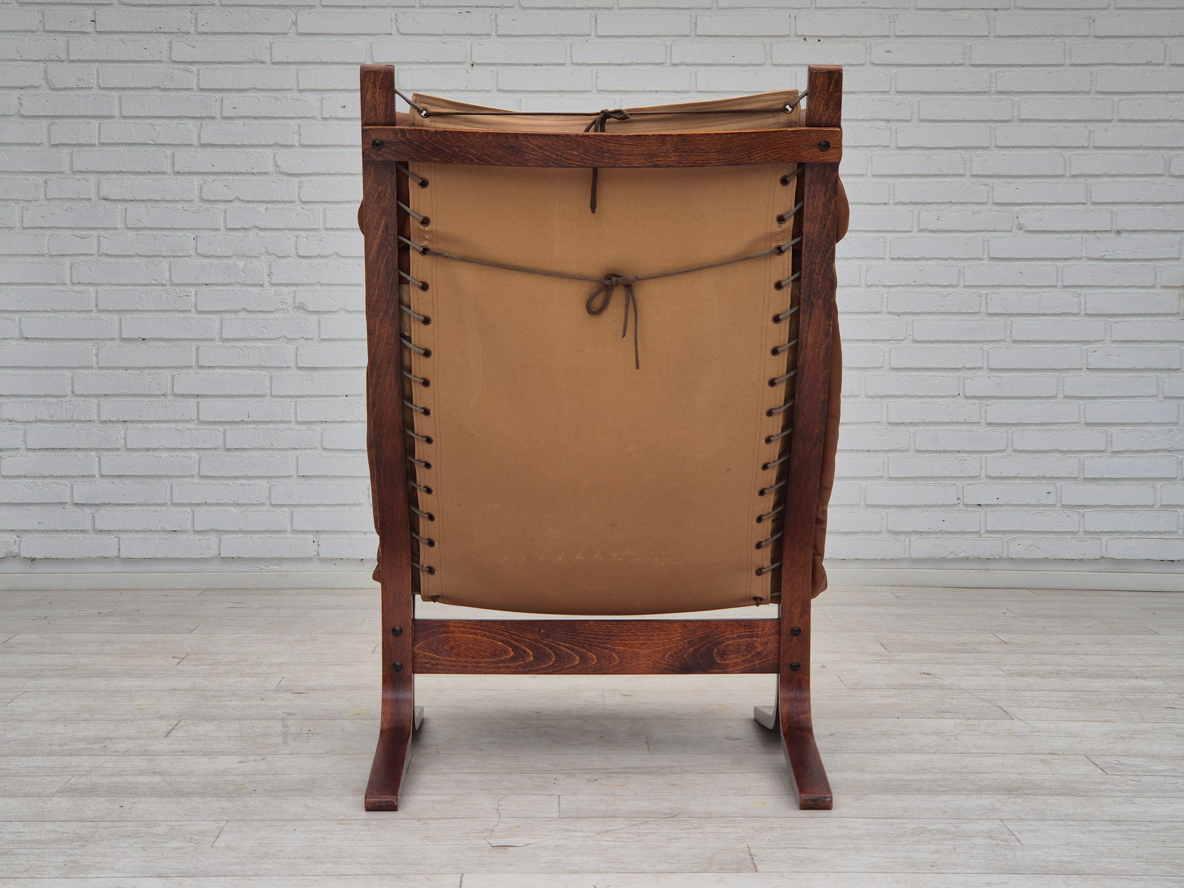 Fin du 20e siècle 1970, design norvégien d'Ingmar Relling, modèle « Siesta » pour Westnofa, original
