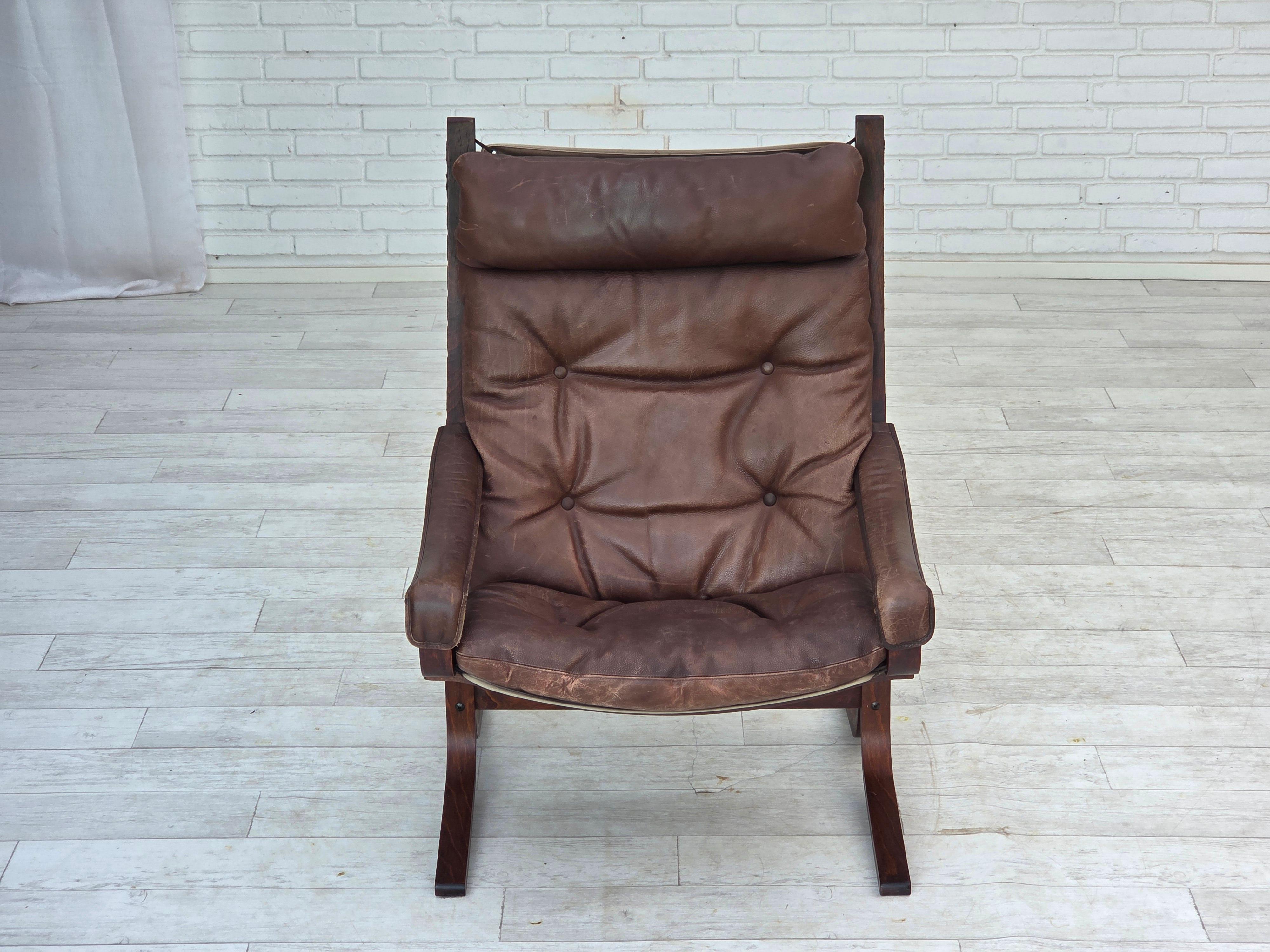 Anni '70, design norvegese di Ingmar Relling, modello 