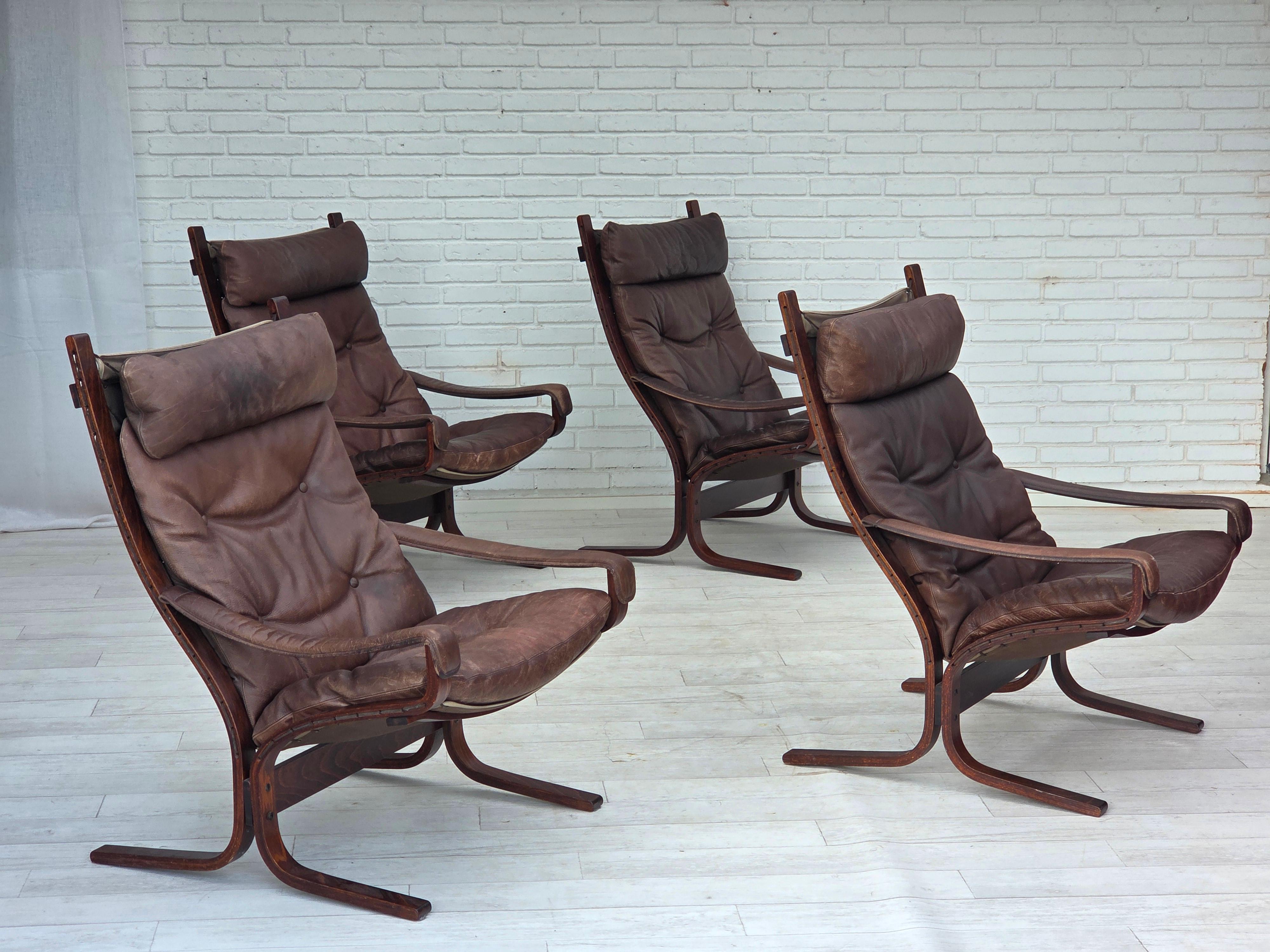Anni '70, design norvegese di Ingmar Relling, modello 