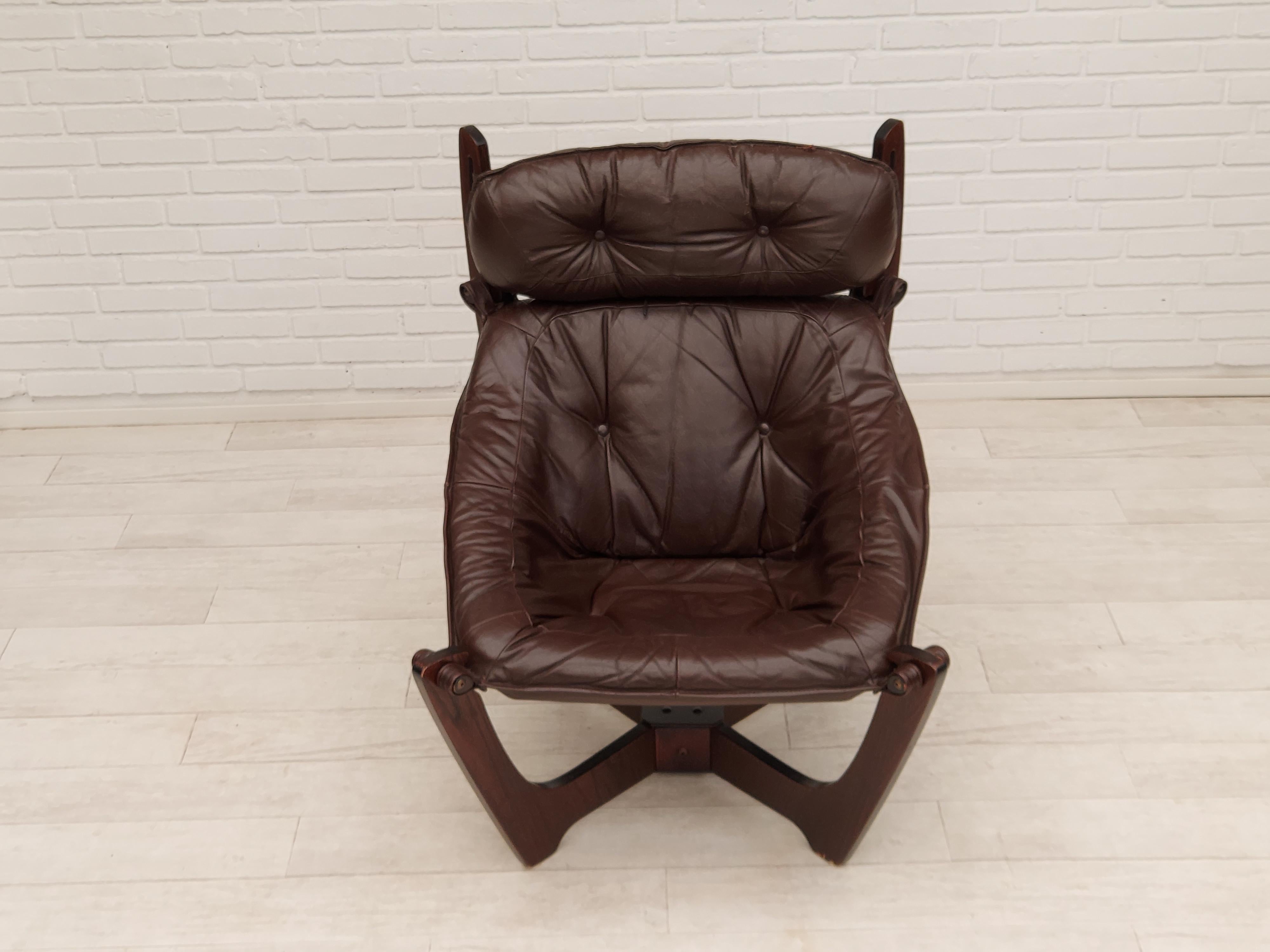 Années 1970, design norvégien d'Odd Knutsen pour Hjellegjerde Møbler, modèle 